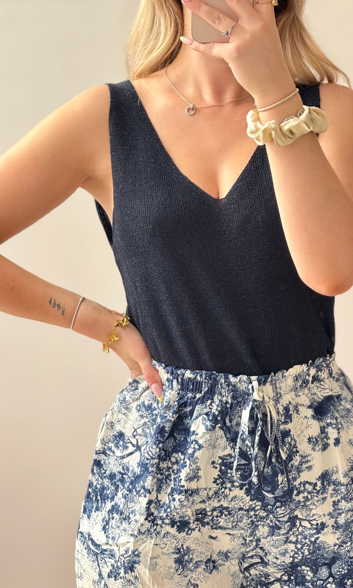 Top pailleté BIANCA