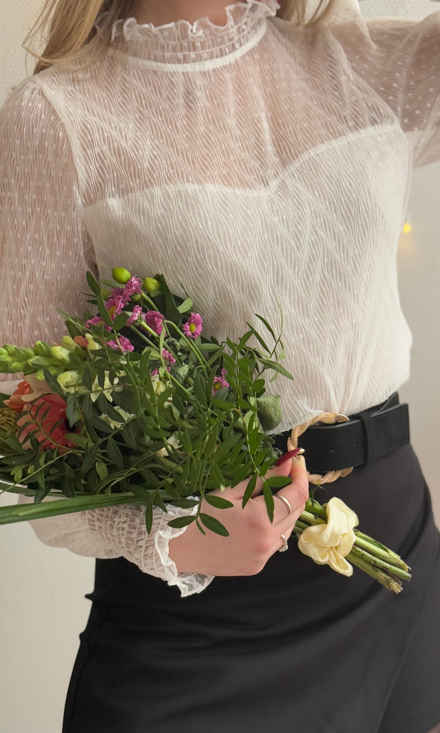 Top blanc LYA
