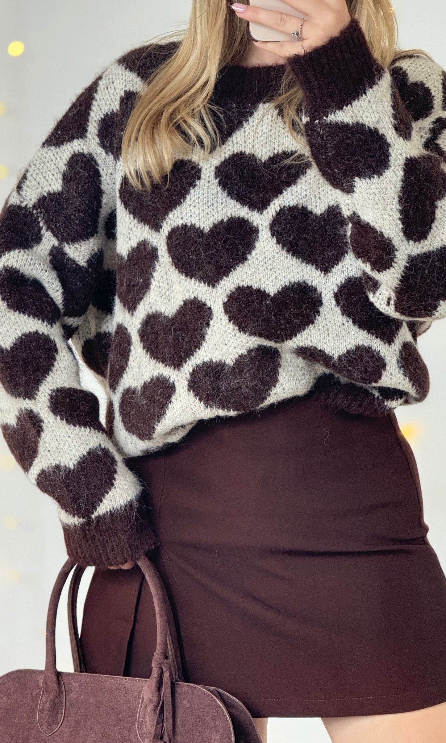 Pull cœurs GEORGINA