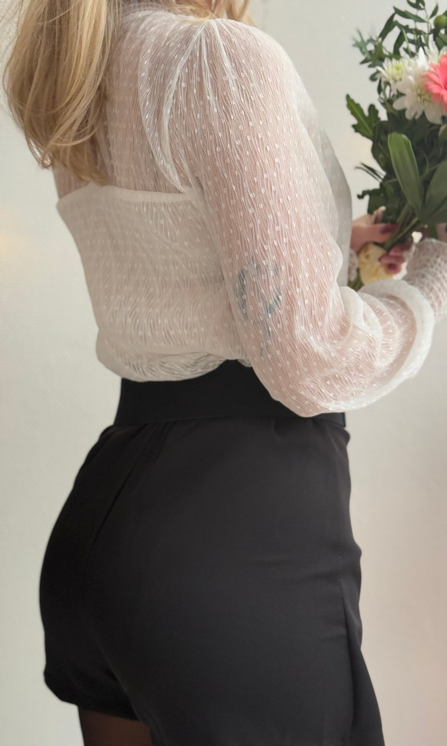 Top blanc LYA