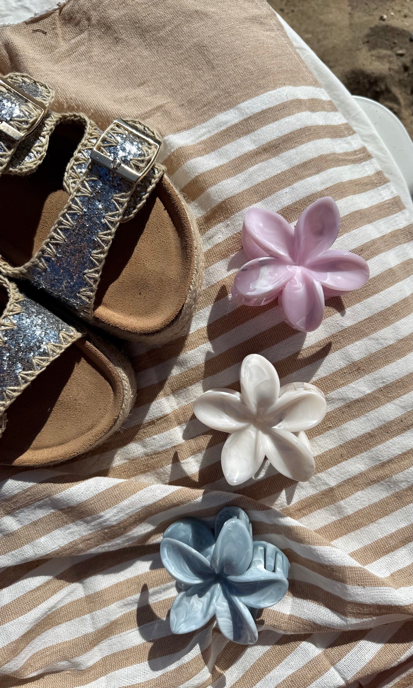 (Collection IBIZA) Pinces fleurs à l’unité