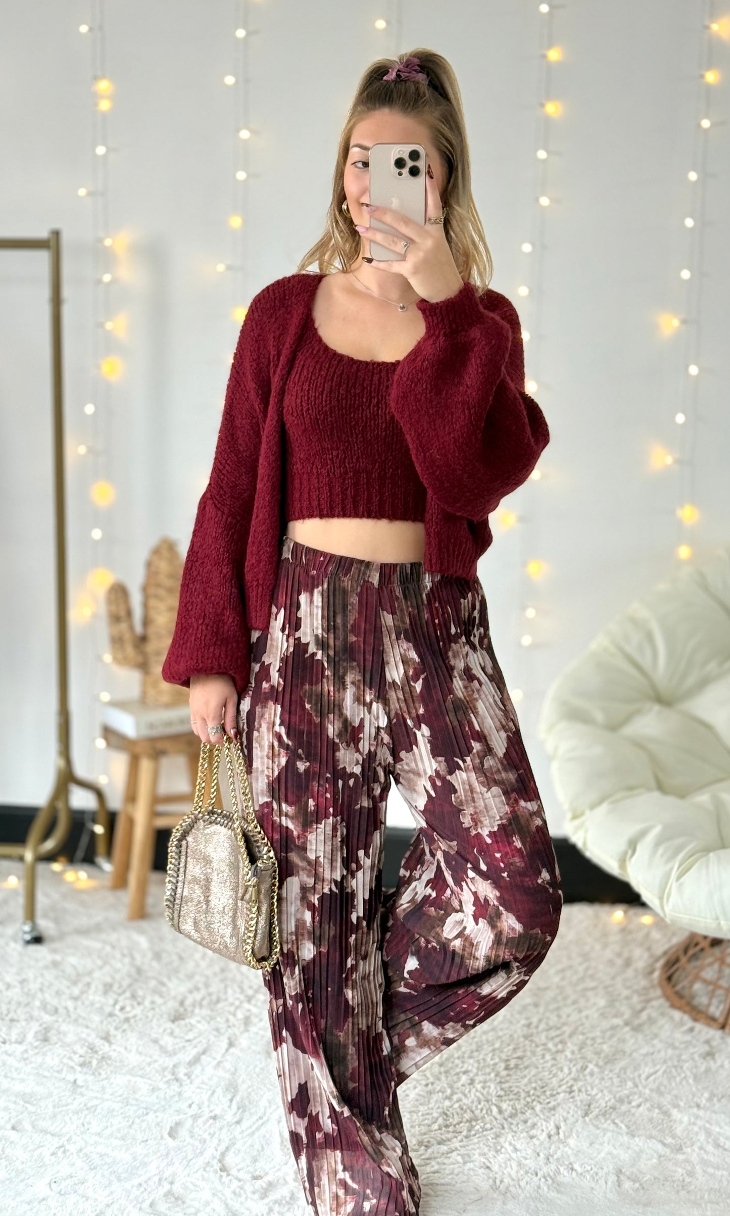 Pantalon plissé BLOOMING (34-48) 🇮🇹 - expédition vers le 1/10