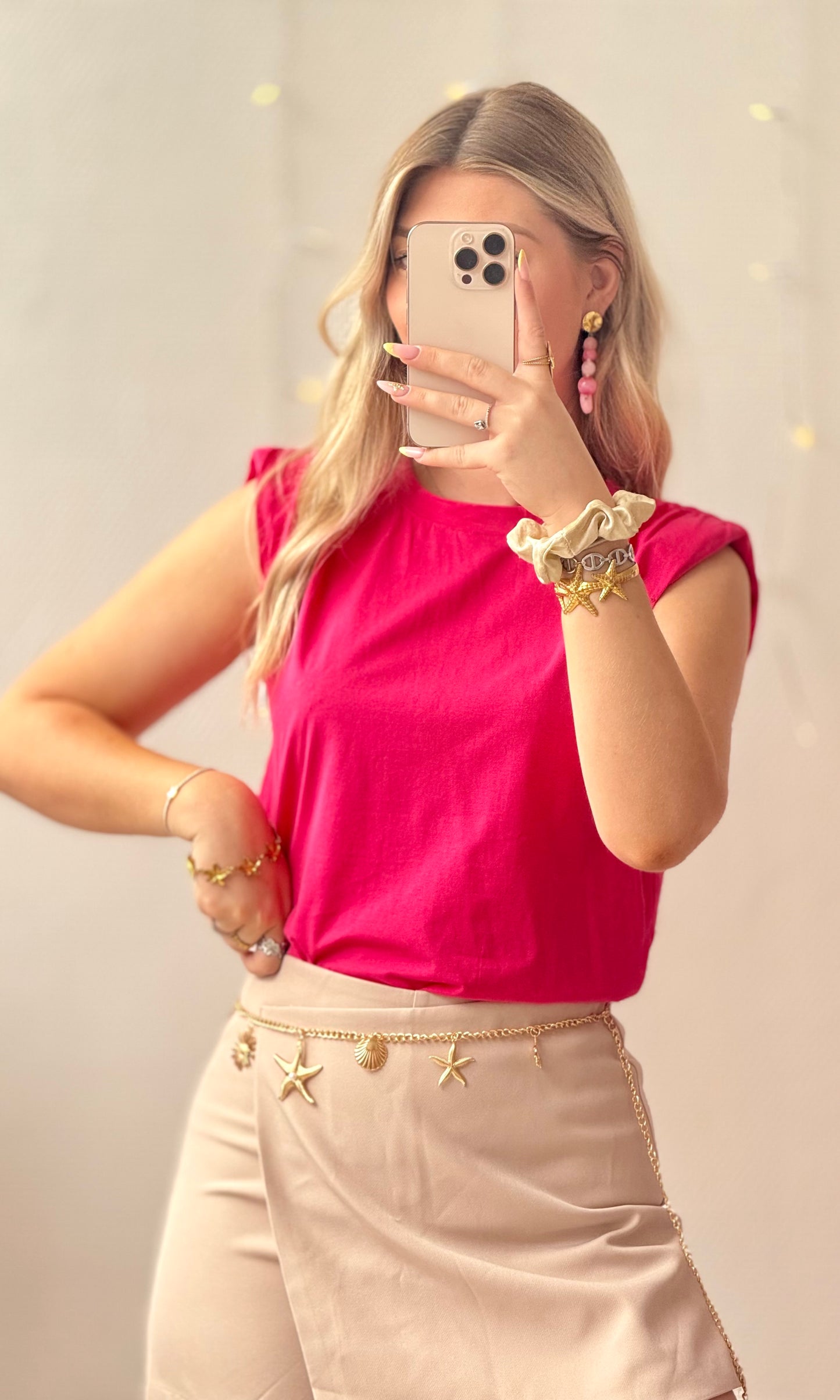 Top épaulettes CELIA