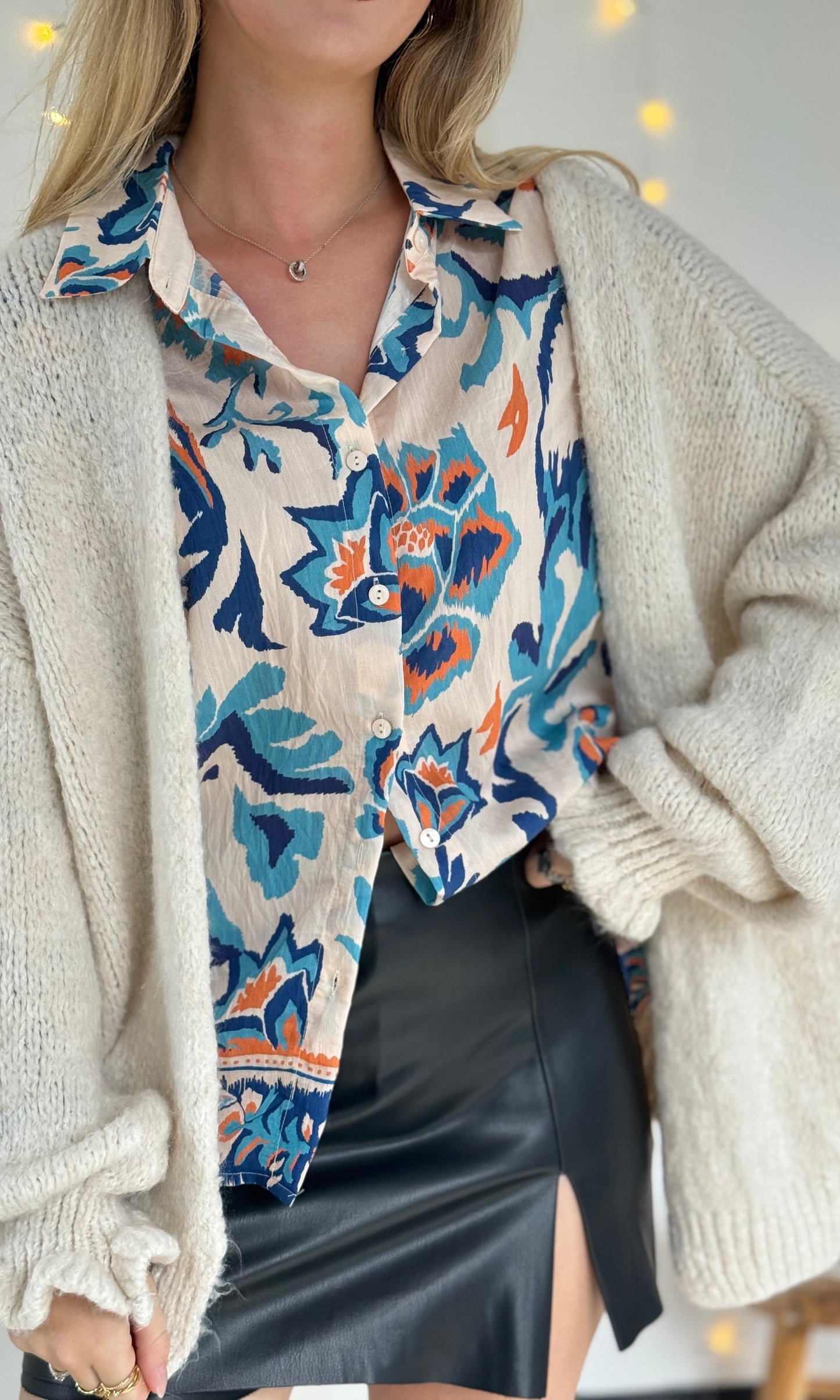 Chemise colorée PAM