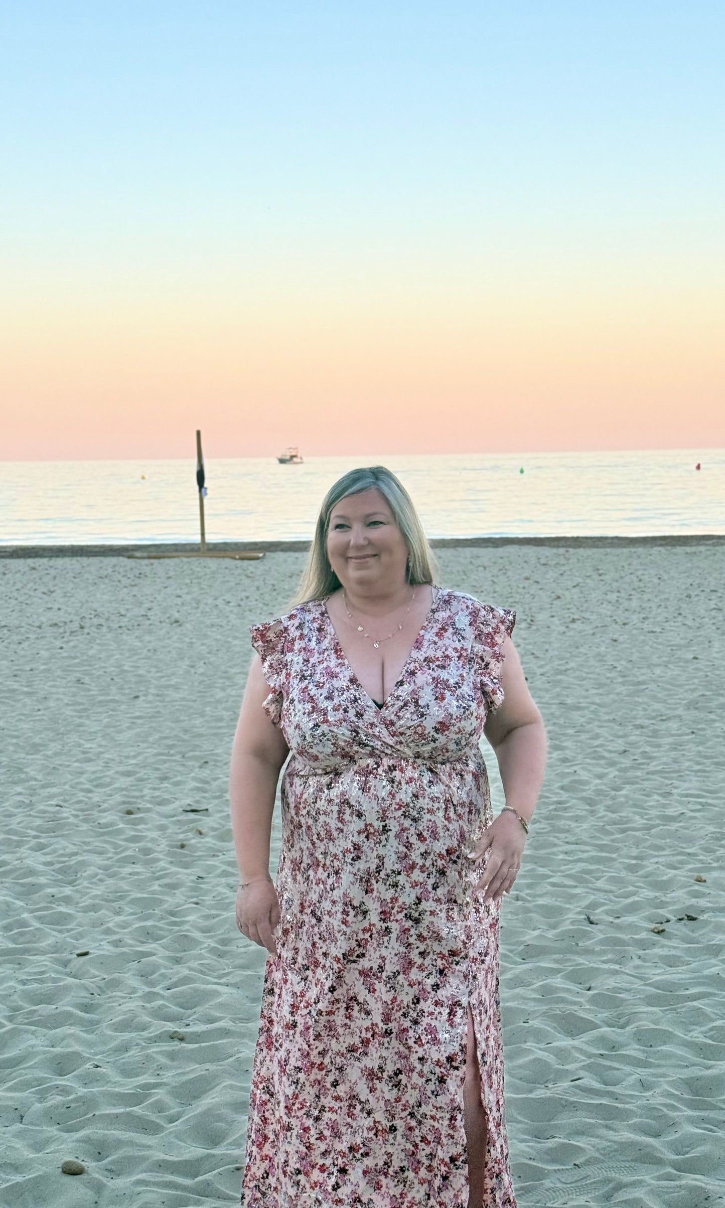 (CURVES) Robe longue ALINE