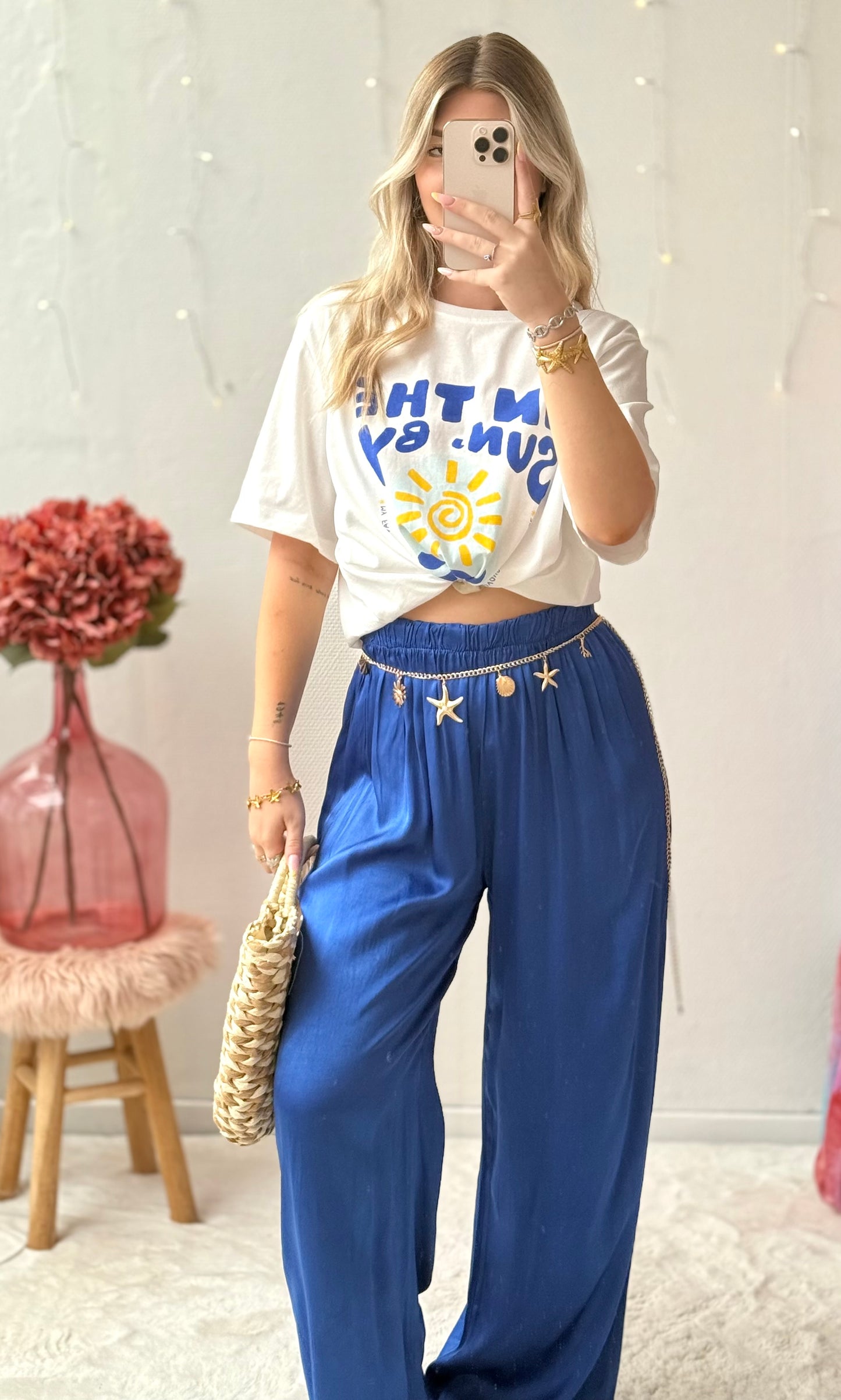Pantalon satiné CONSTANCE 🇮🇹