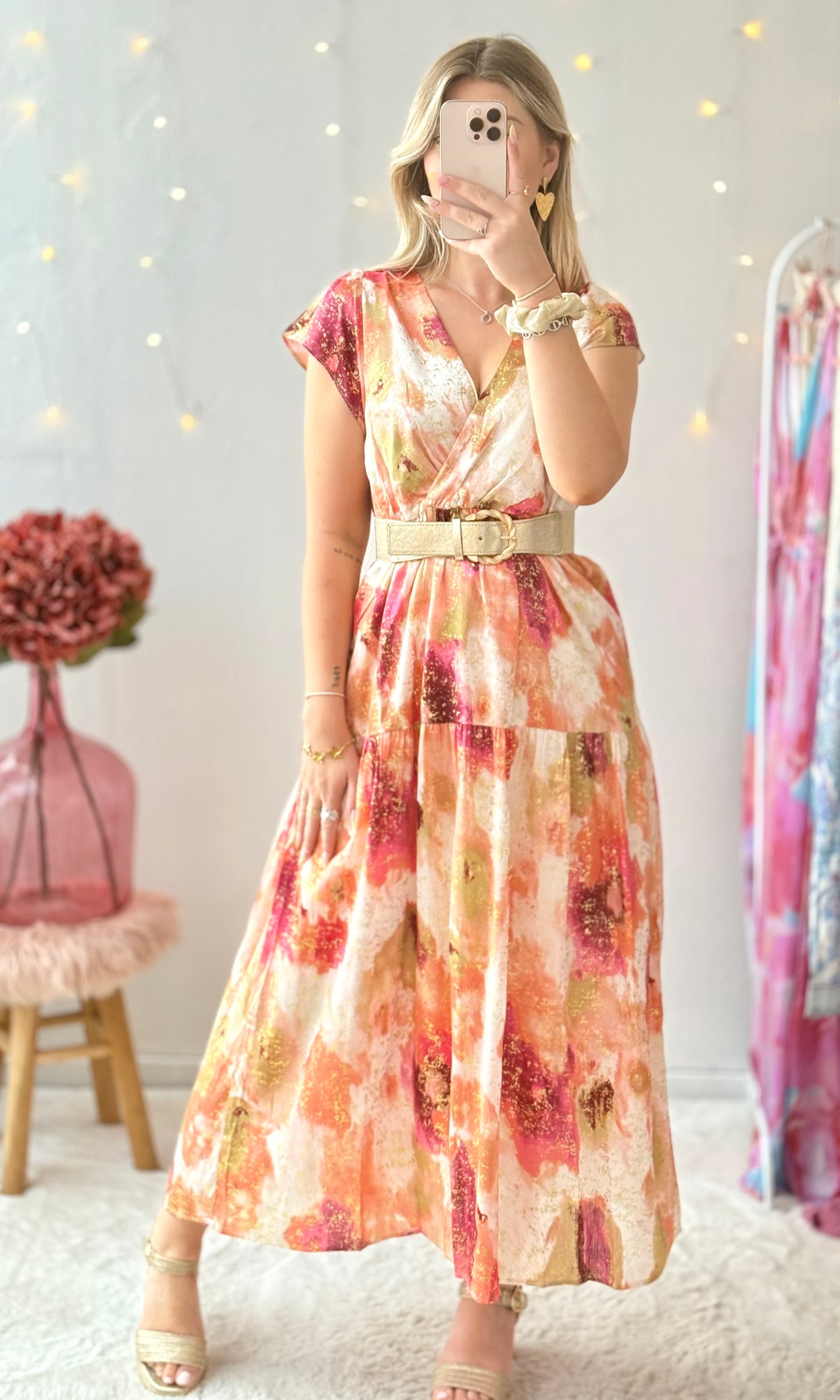 Robe longue dos nu GIULIA