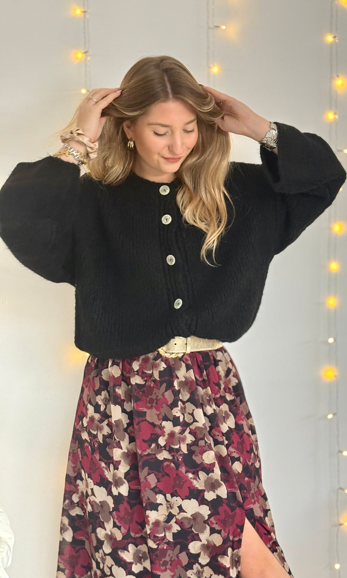 Gilet noir CLEM 🇮🇹