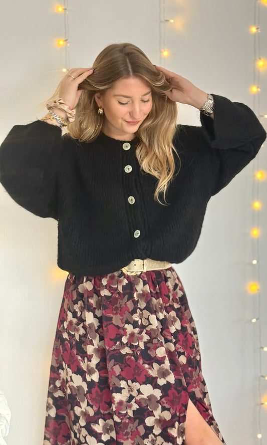 Gilet noir CLEM 🇮🇹