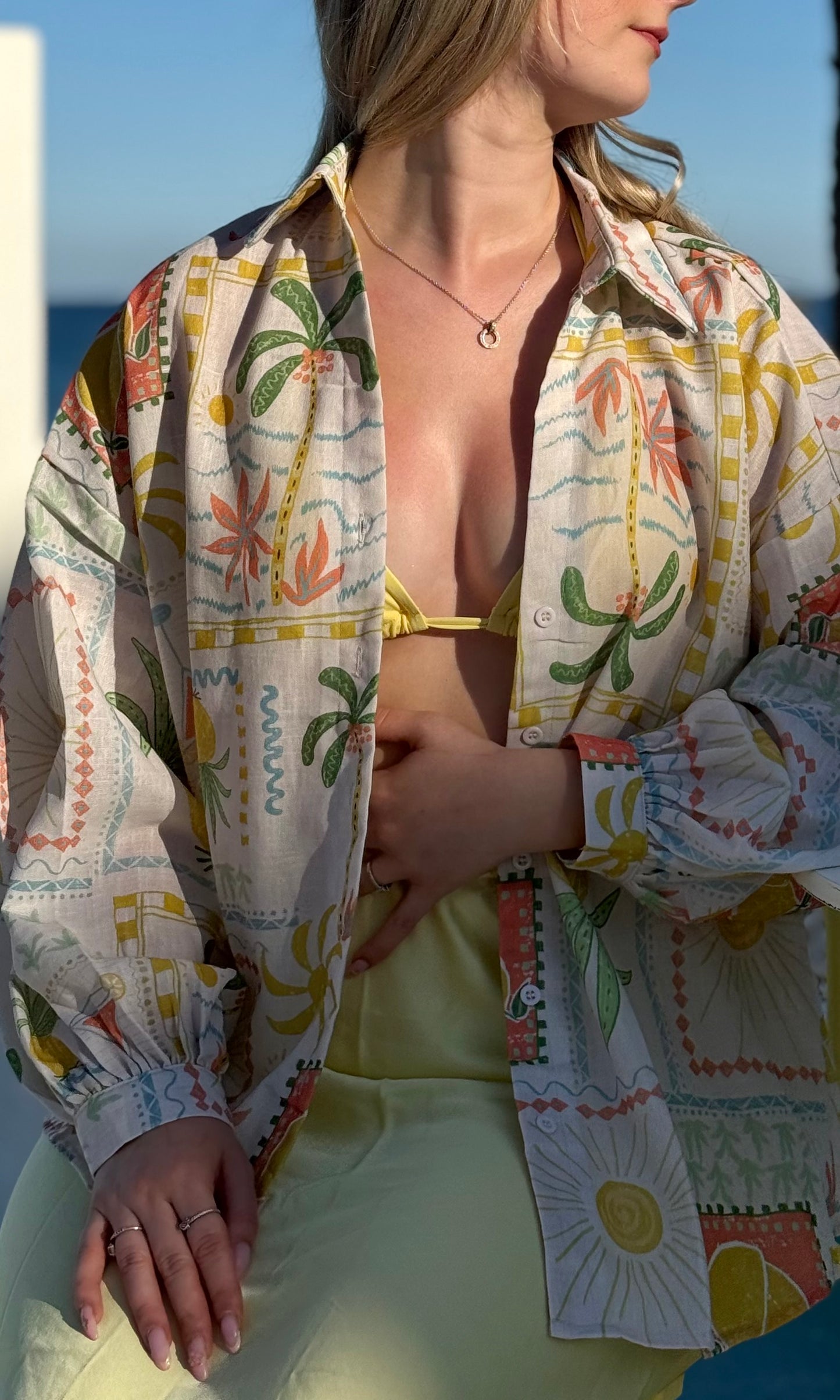 Chemise à motifs PALMA