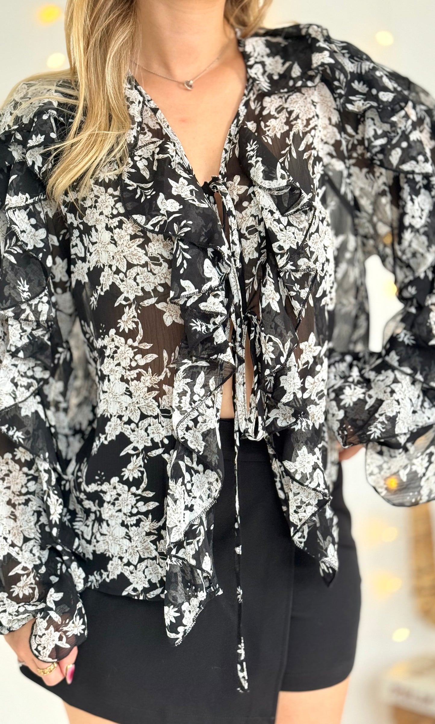 Blouse fleurie DANNY