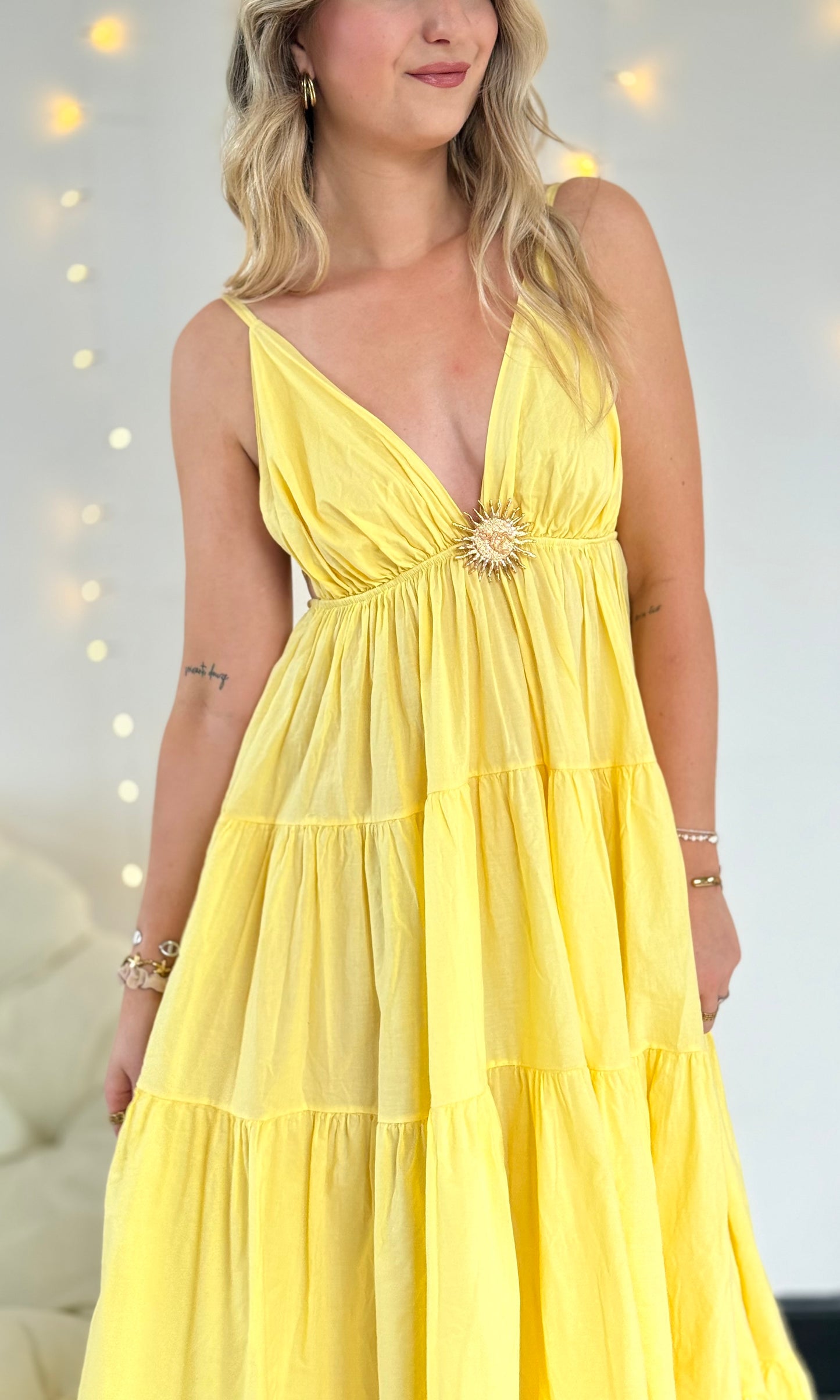 Robe longue GOLDEN 🇮🇹