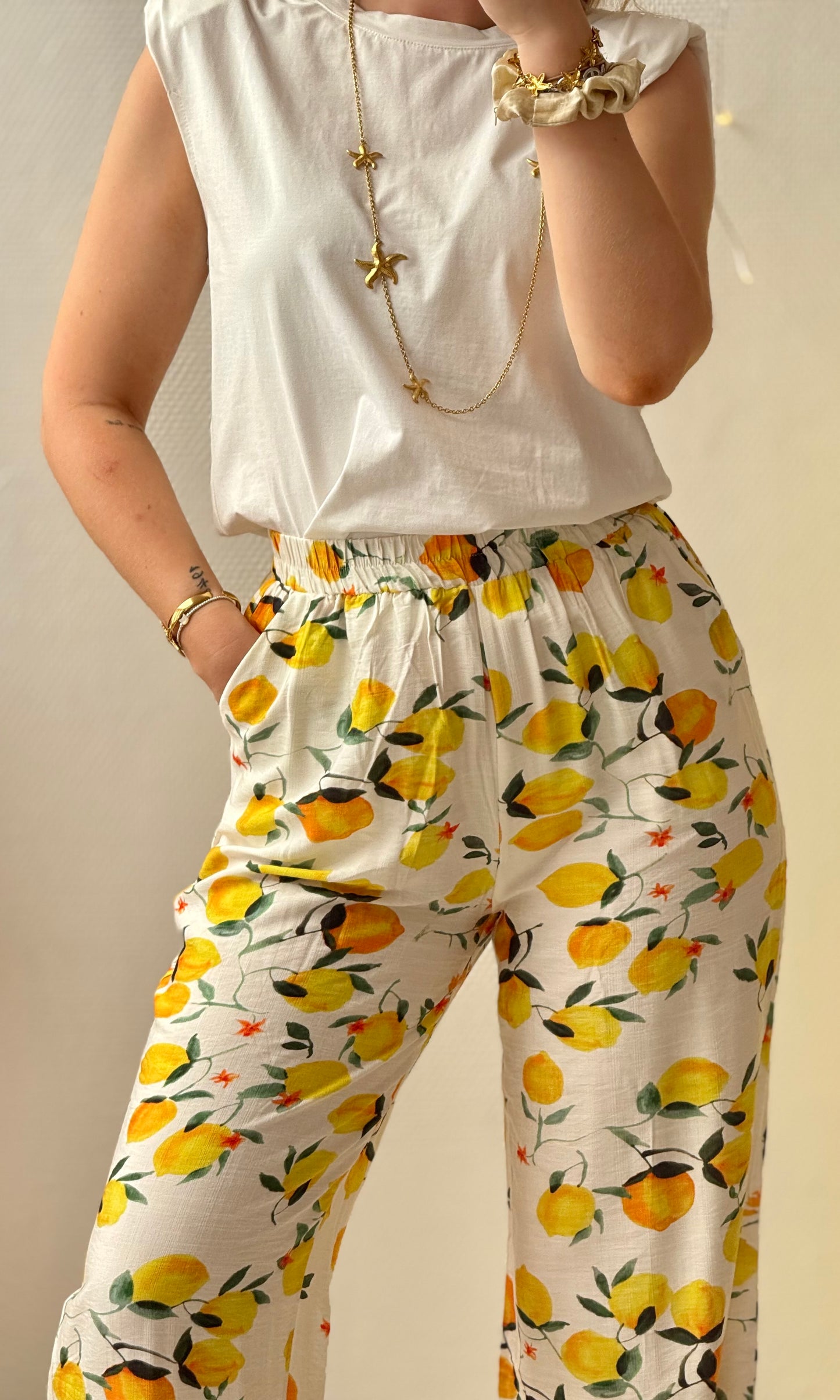Pantalon citrons SORRENTE