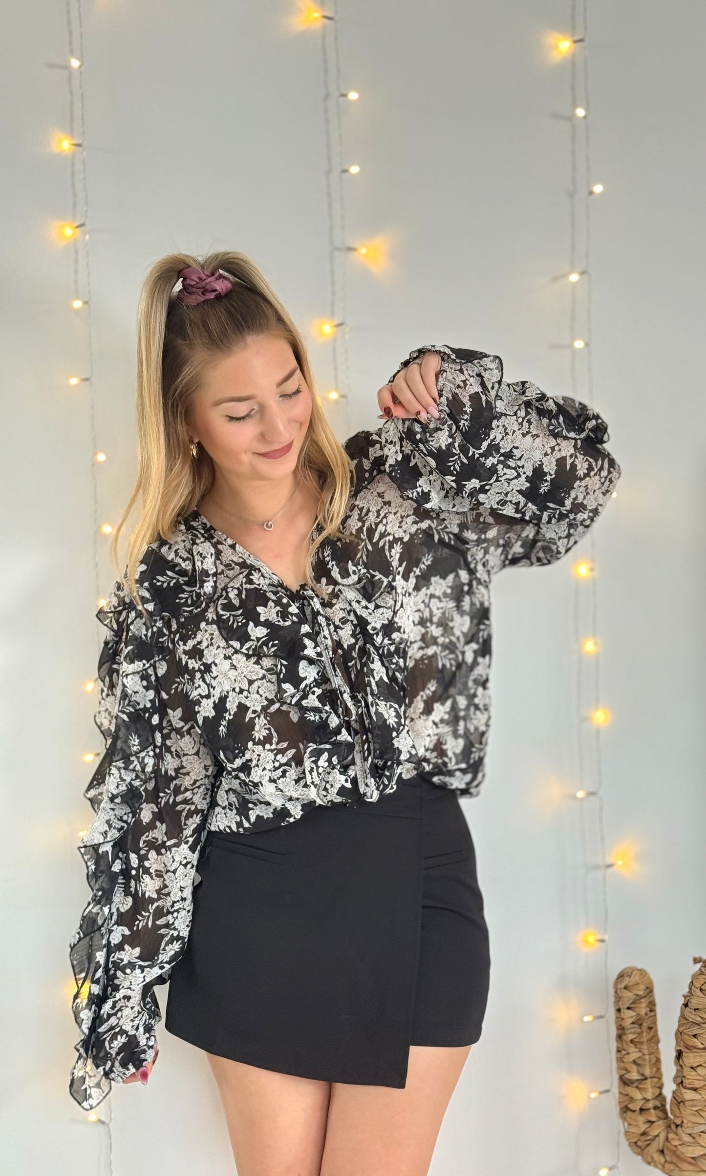 Blouse fleurie DANNY