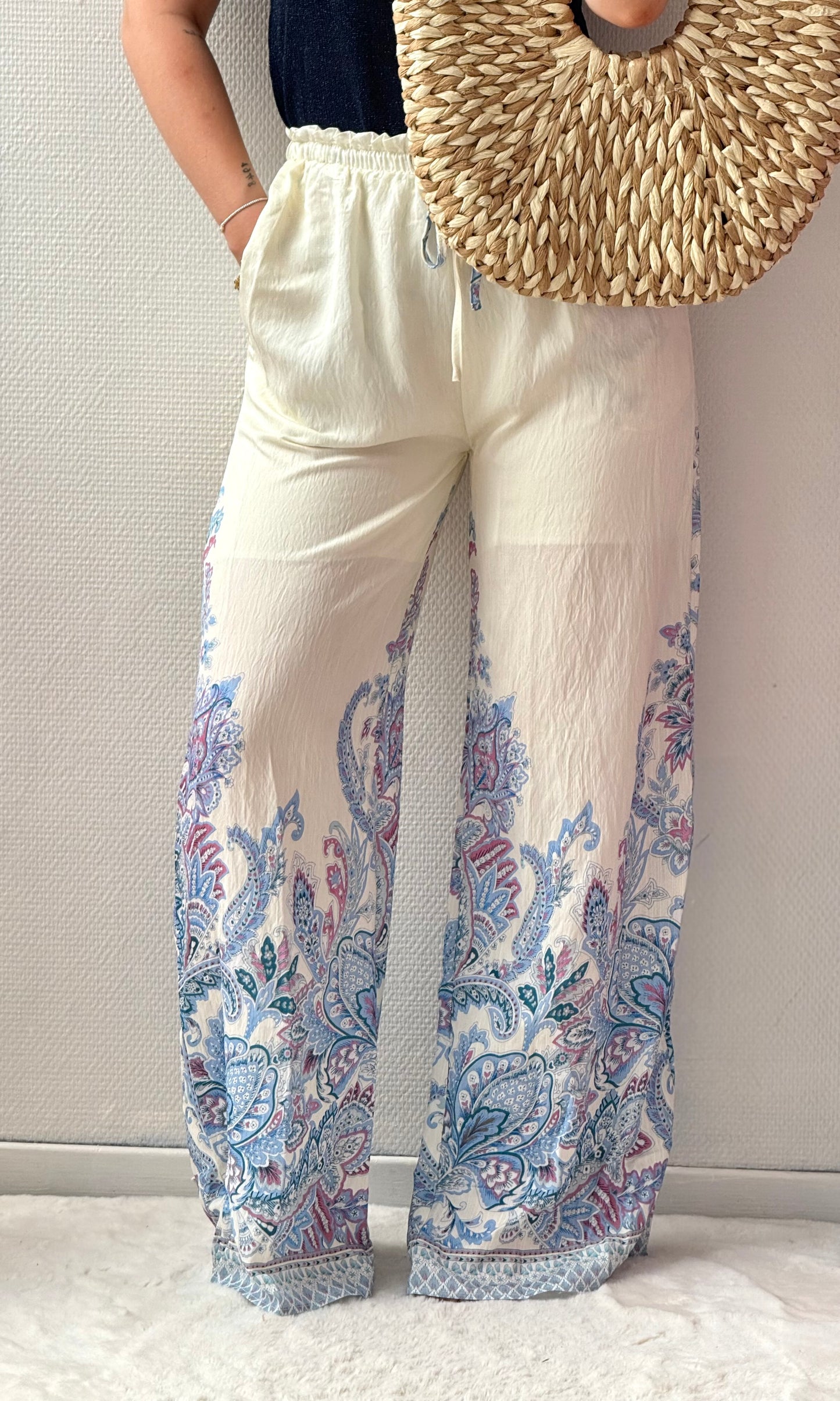 Pantalon écru MYKONOS