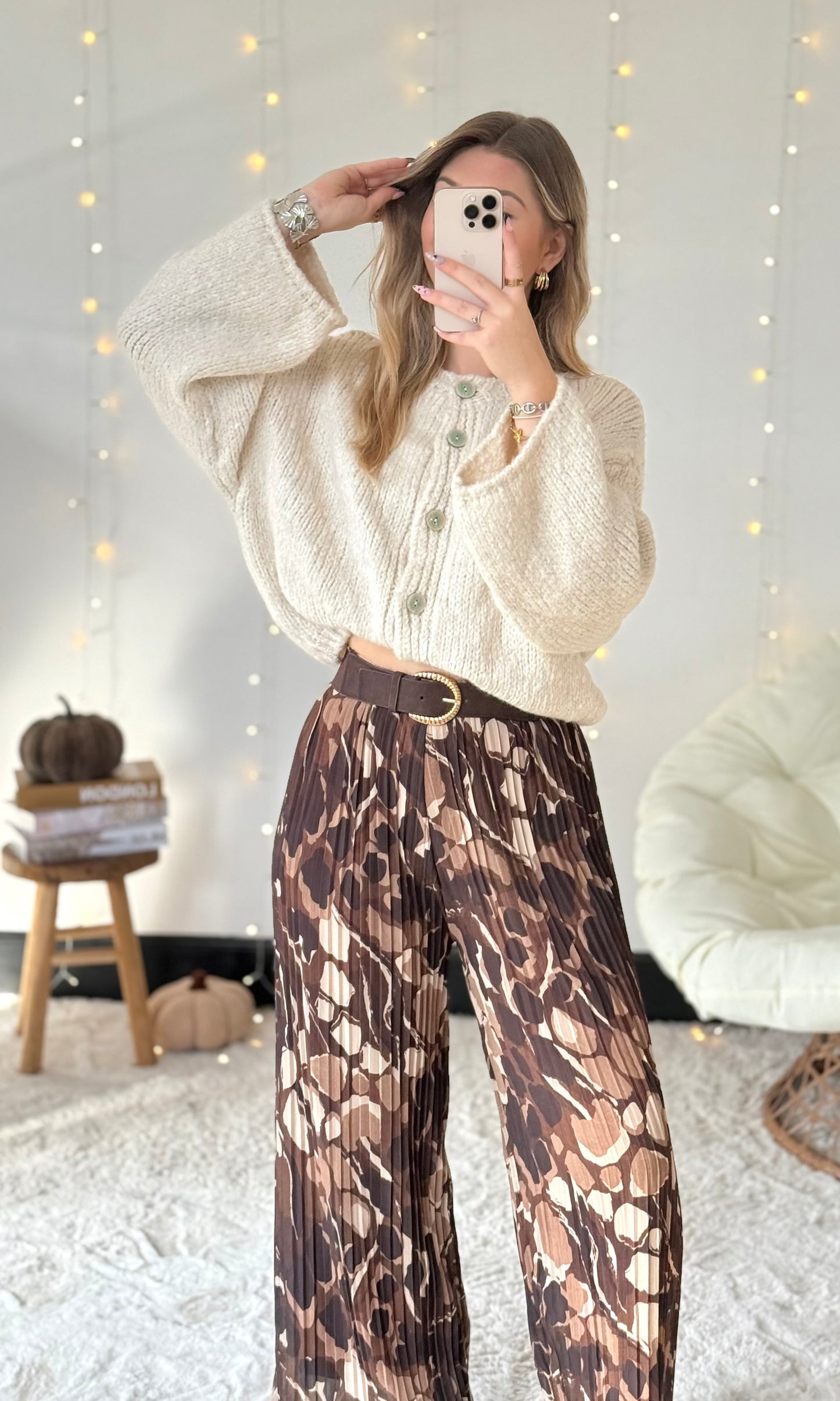 Pantalon plissé NOAH (34-48) 🇮🇹