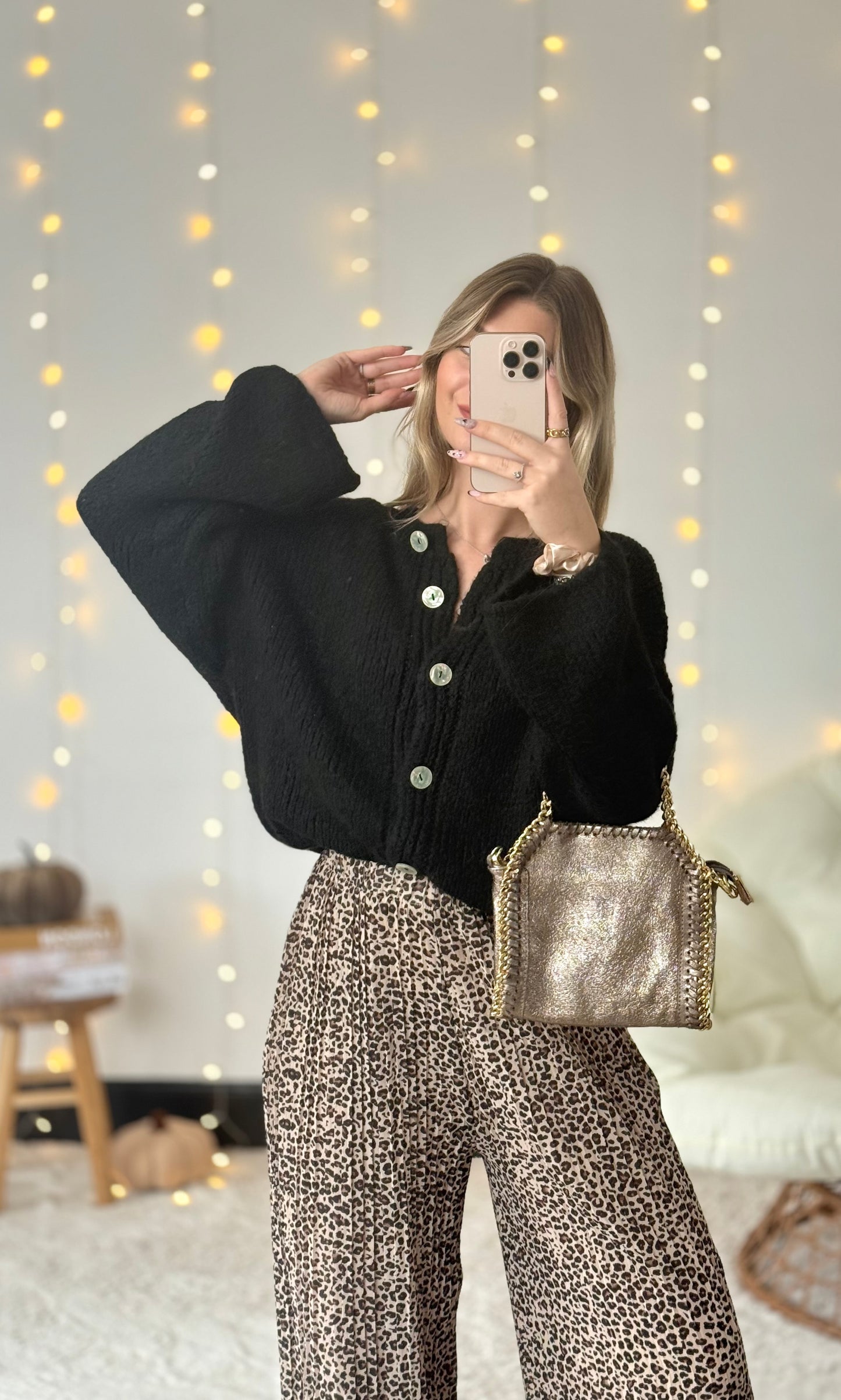 Gilet noir CLEM 🇮🇹