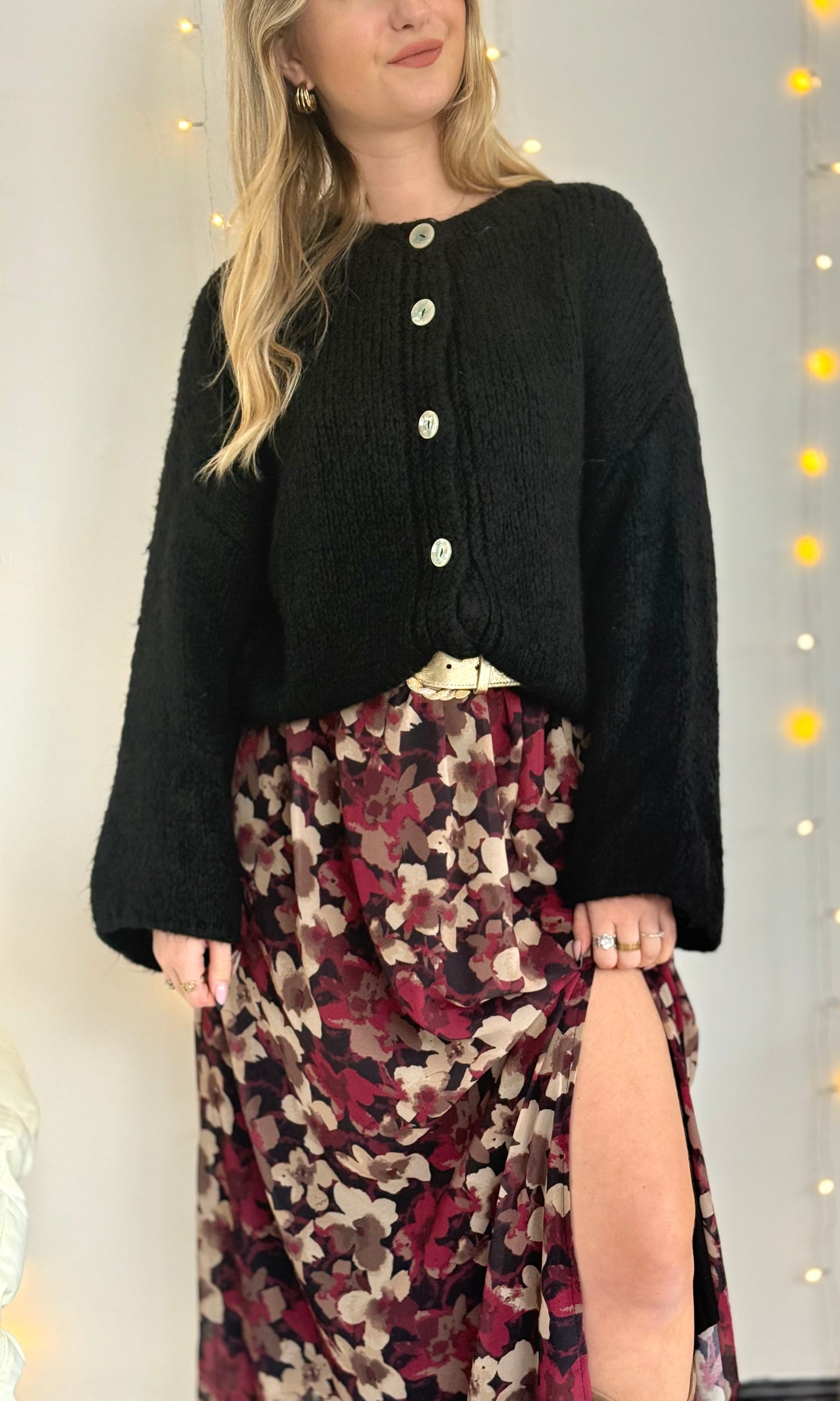 Gilet noir CLEM 🇮🇹