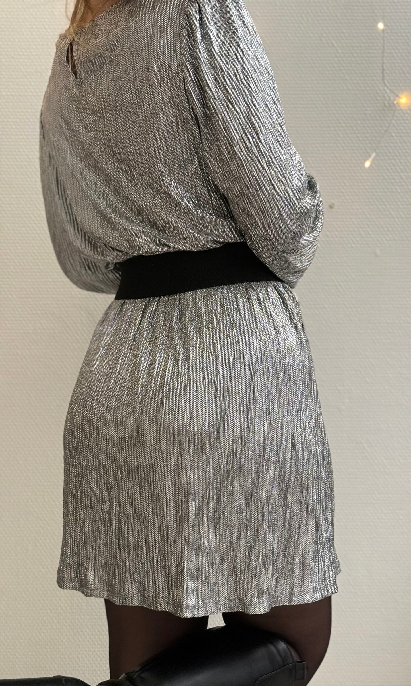 Robe argentée SILVER