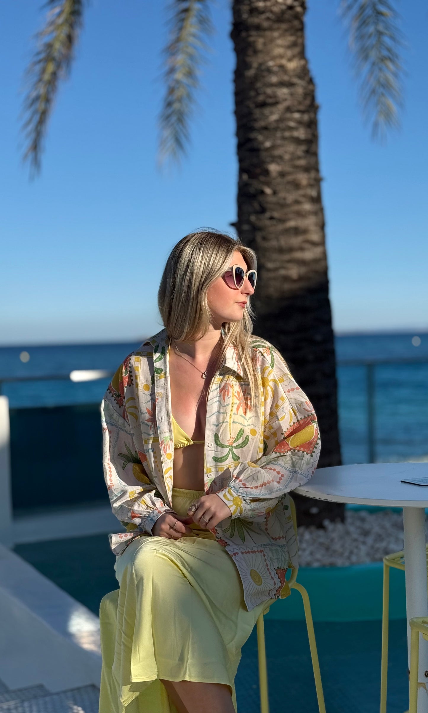 Chemise à motifs PALMA