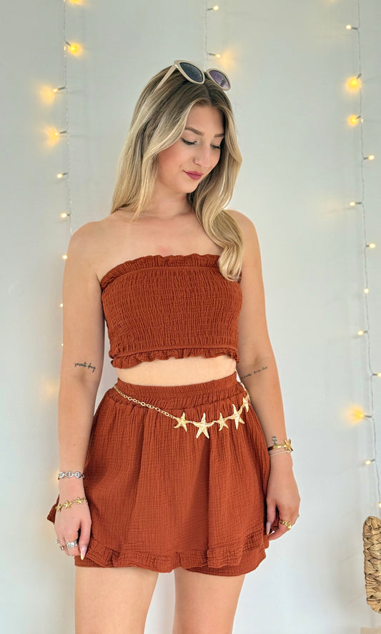 Ensemble en gaze de coton LÉNA 🇮🇹