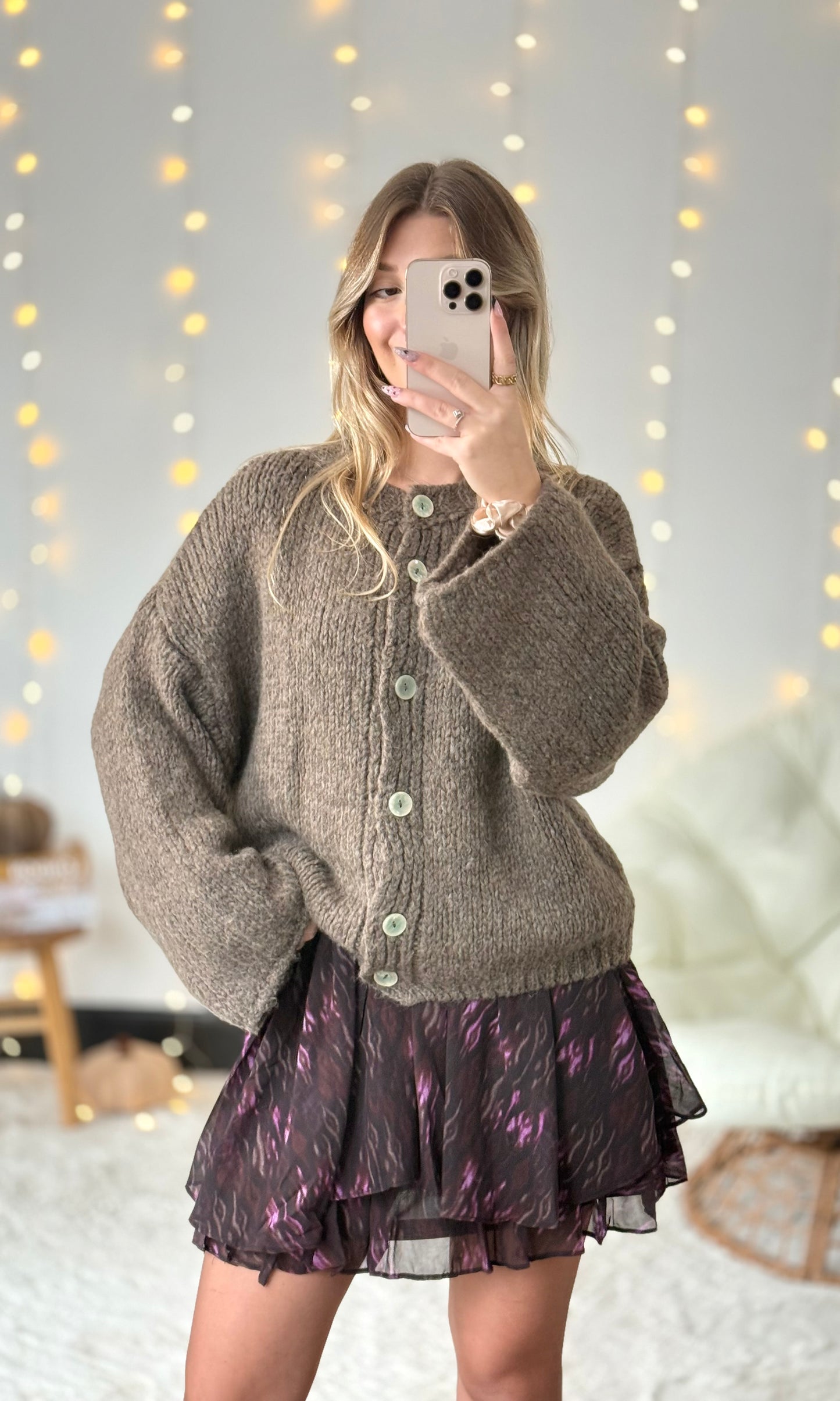 Gilet noisette CLEM 🇮🇹