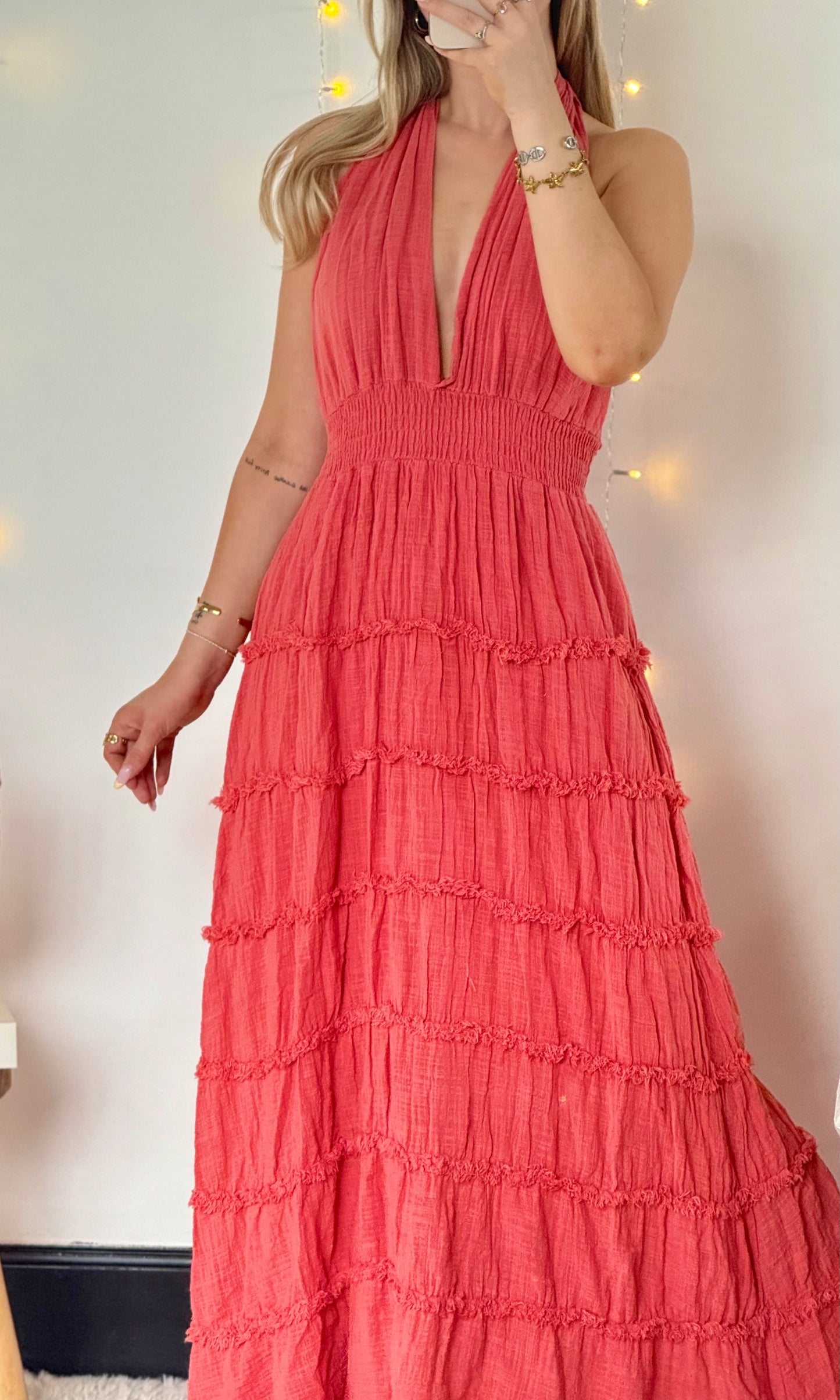 Robe longue dos nu GRENADE 🇮🇹