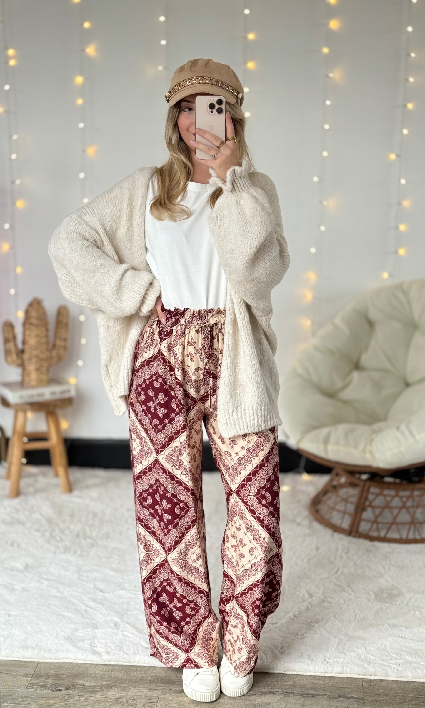 Pantalon motifs PAIGE