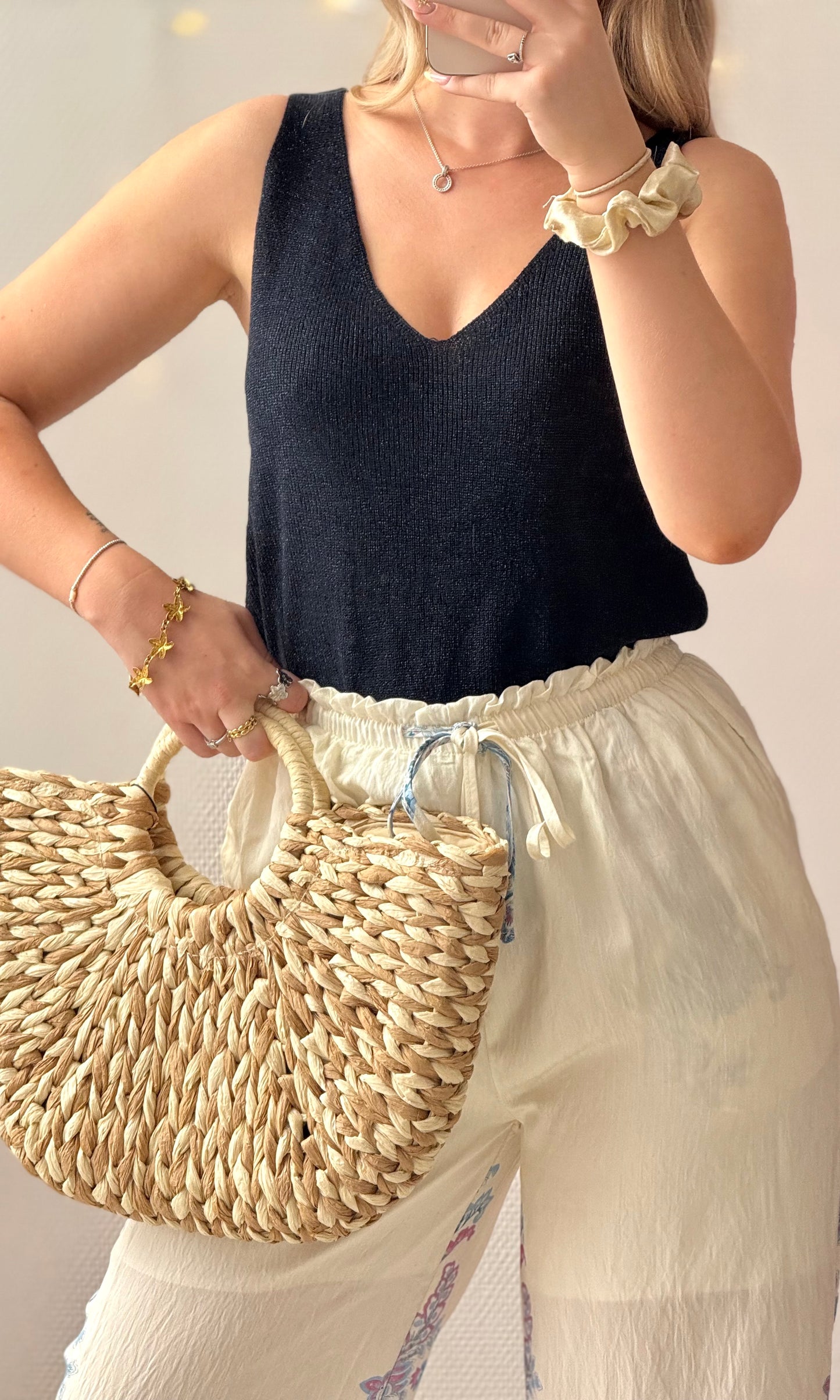 Top pailleté BIANCA