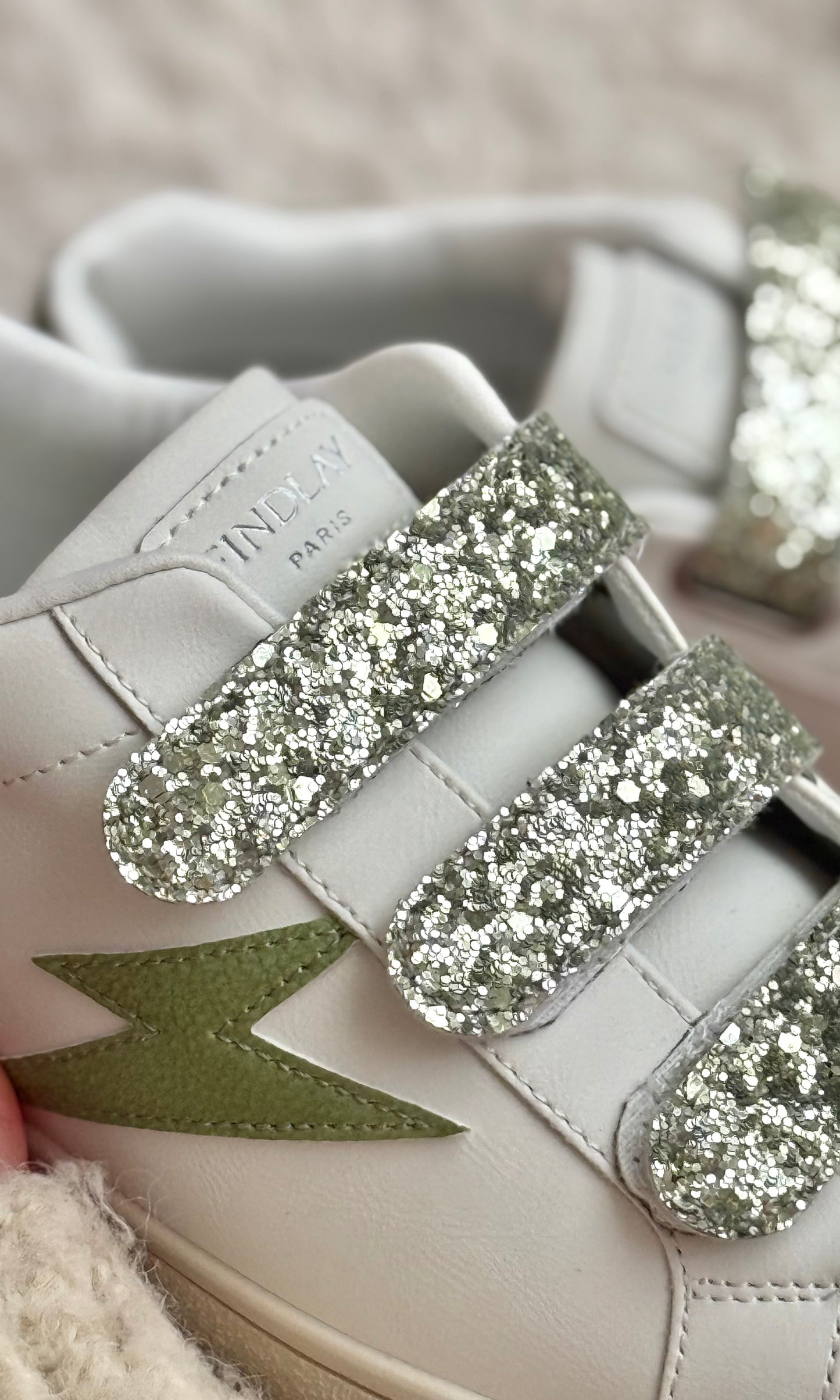 Baskets éclair 💚