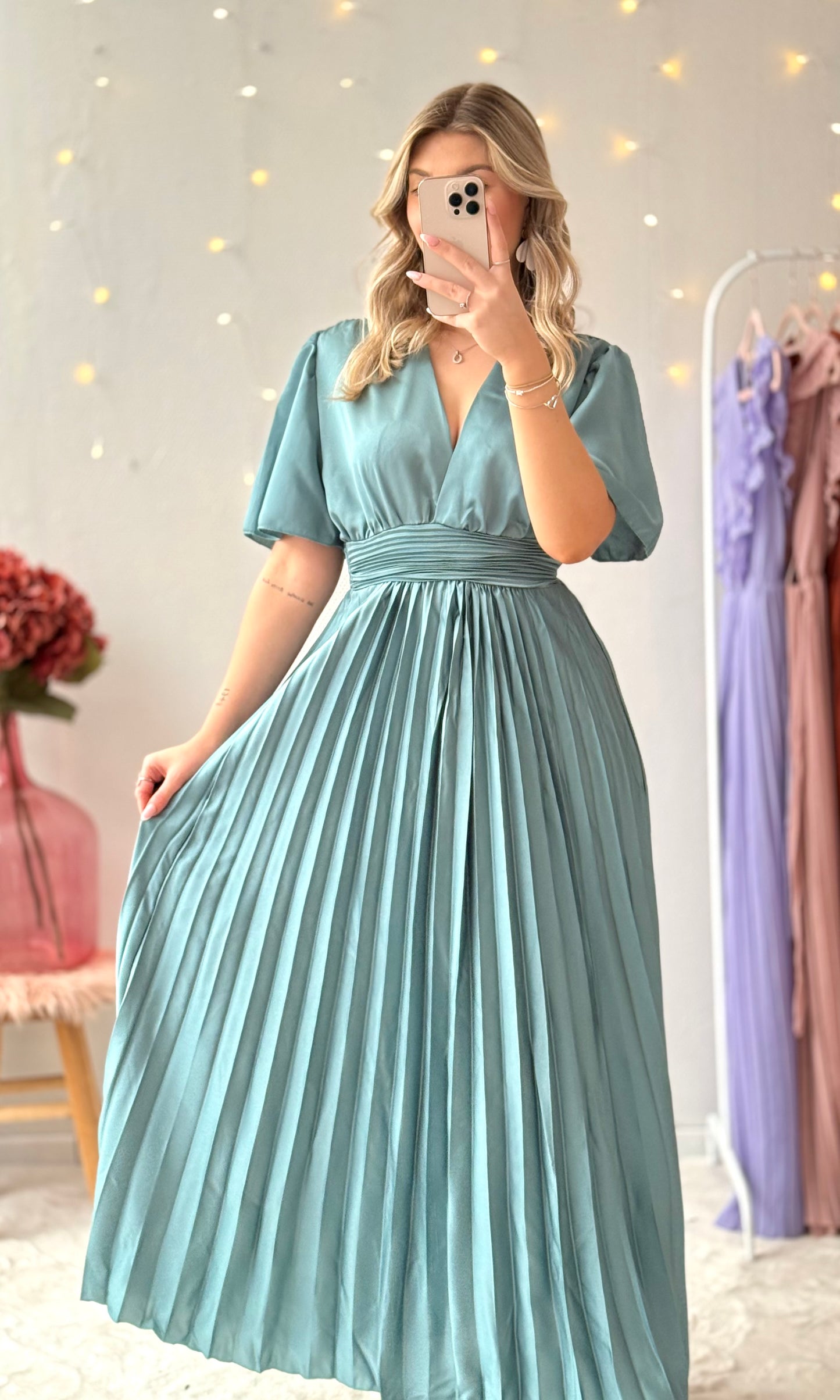 Robe longue LAIA satinée 🇮🇹