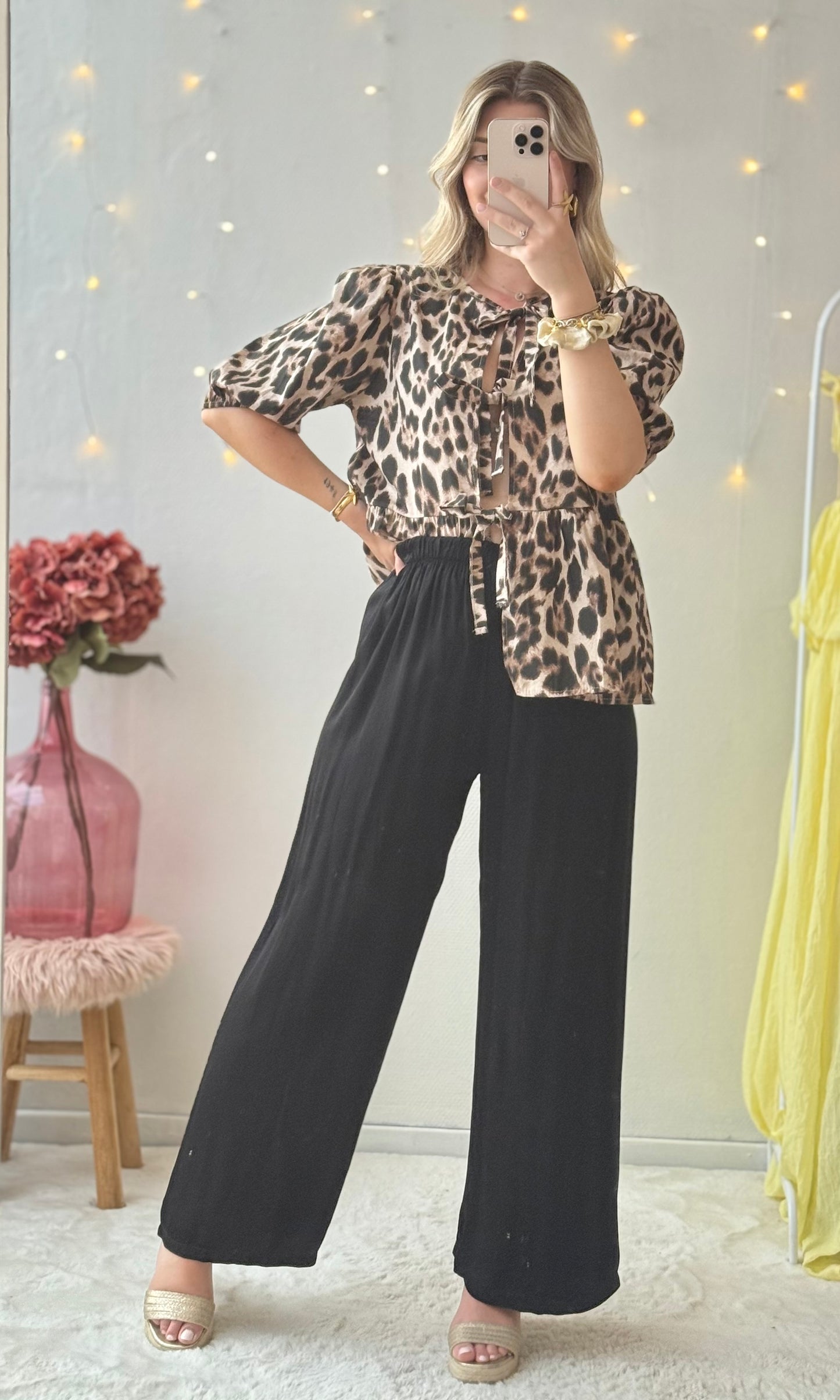 Pantalon satiné CONSTANCE 🇮🇹