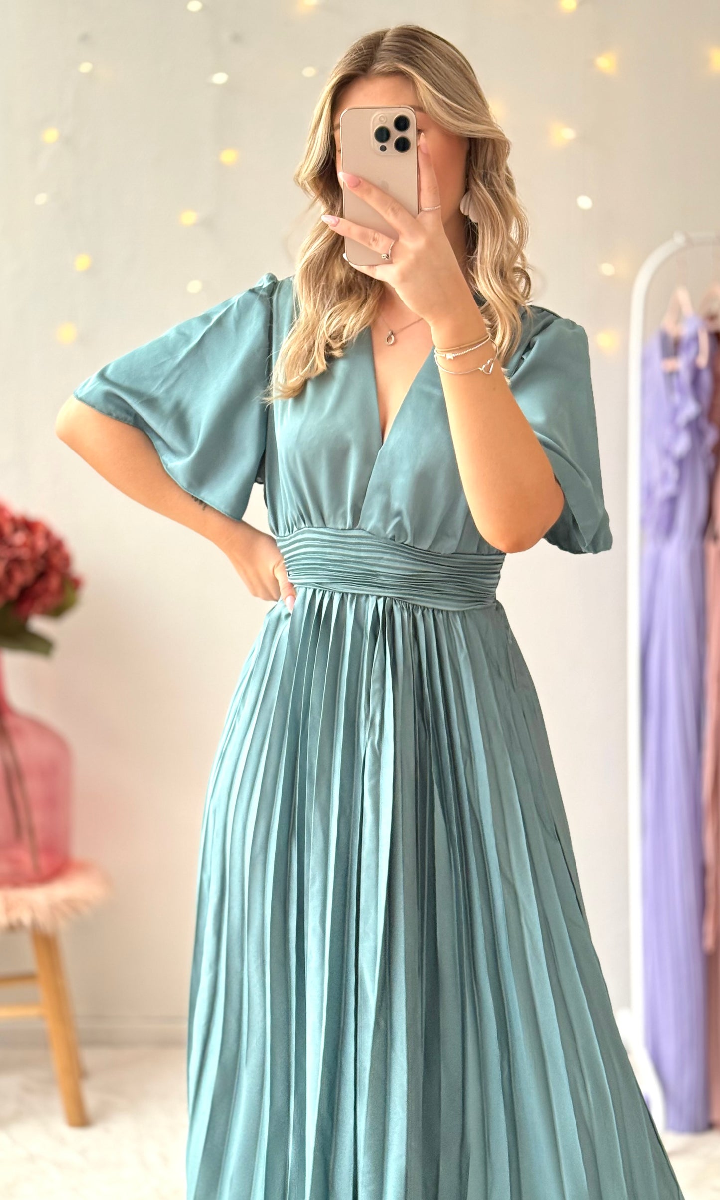 Robe longue LAIA satinée 🇮🇹