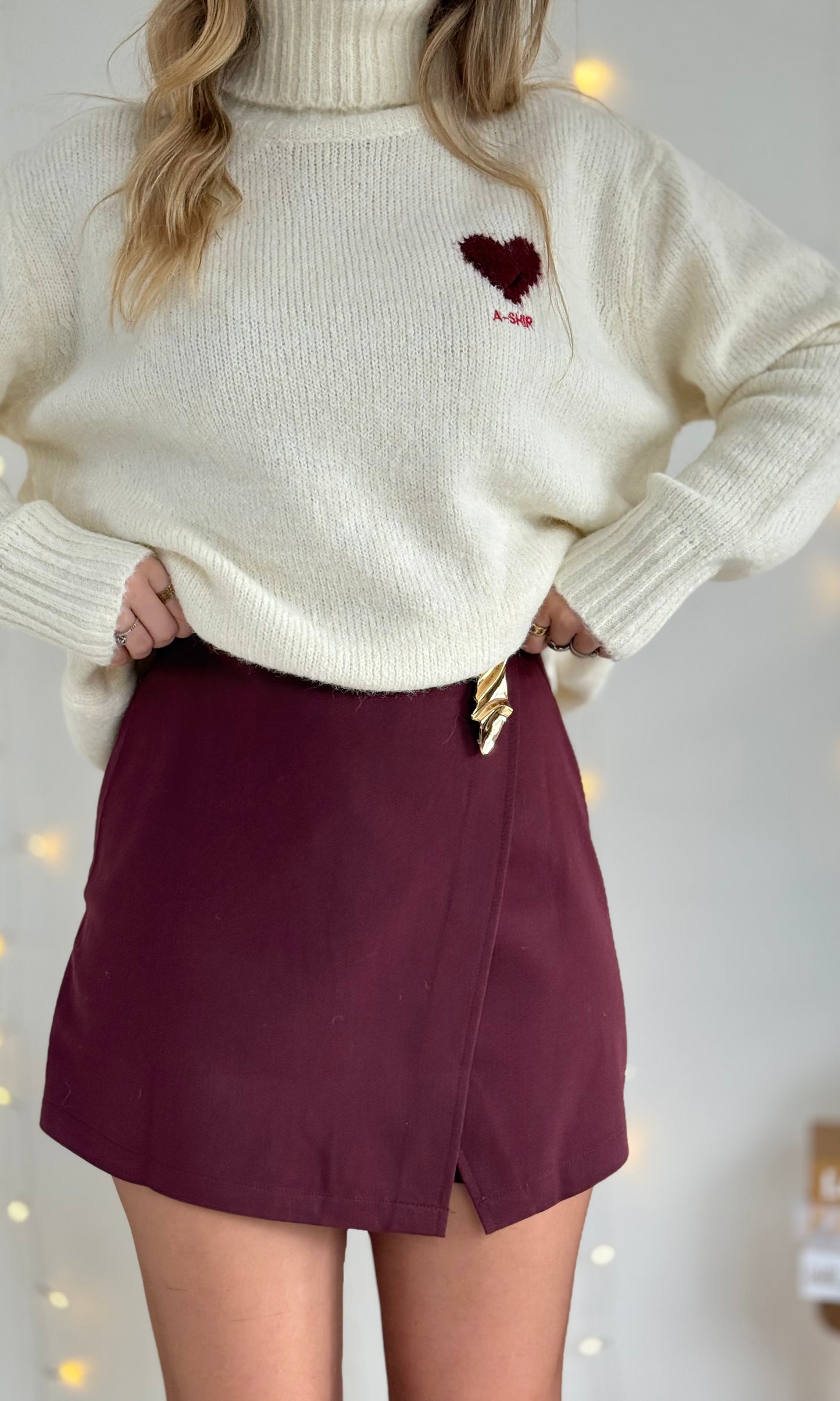 Jupe short bijoux VAL