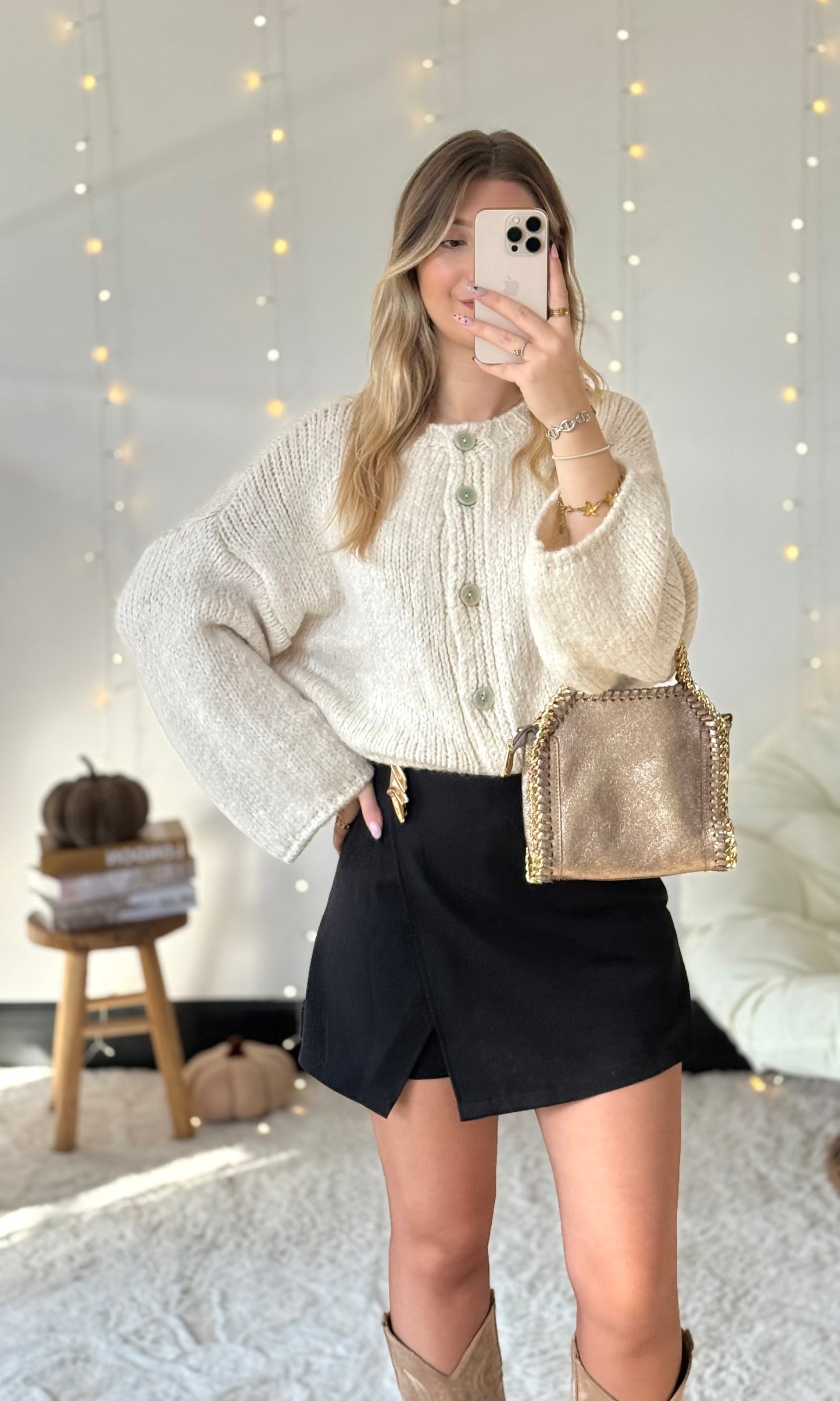 Jupe short bijoux VAL