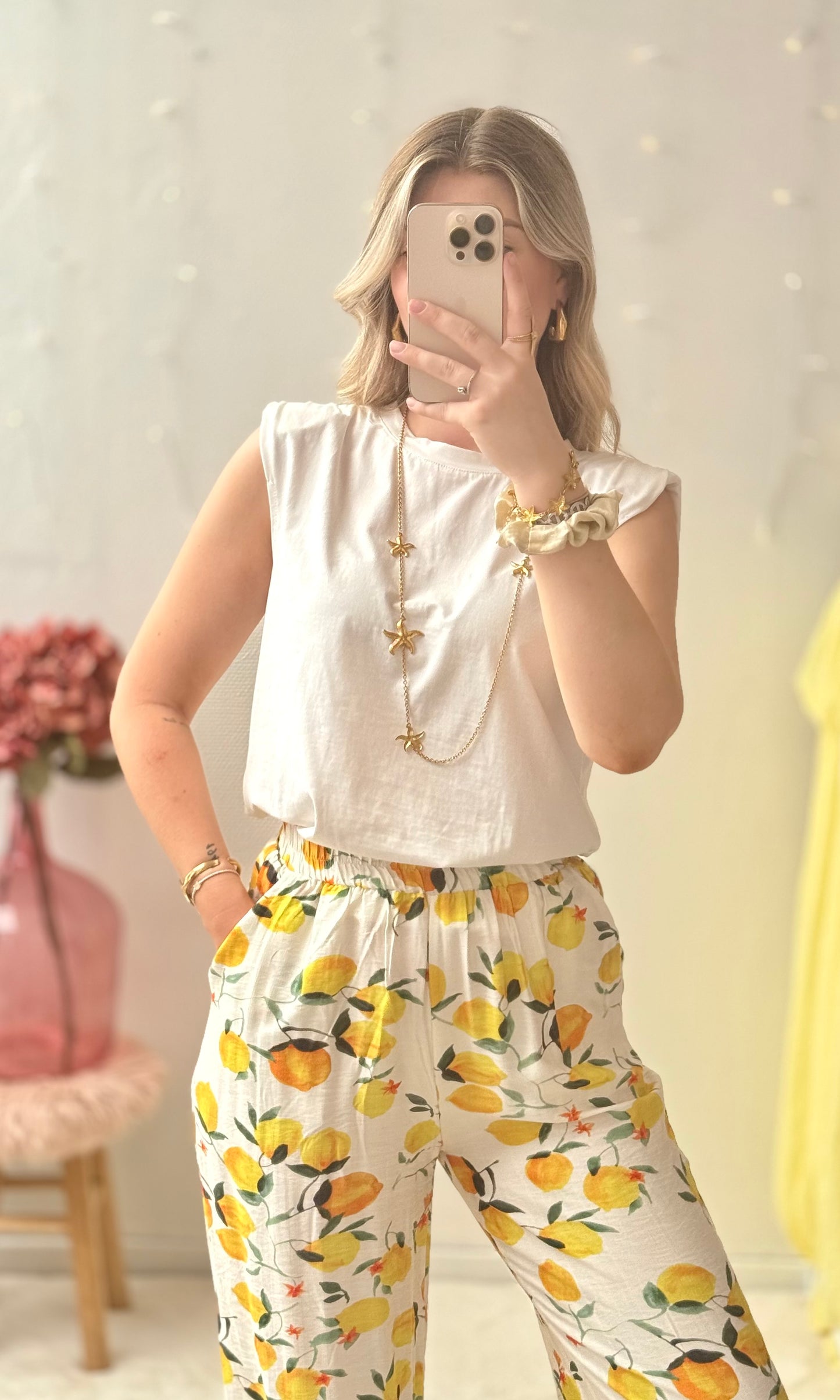 Top épaulettes CELIA