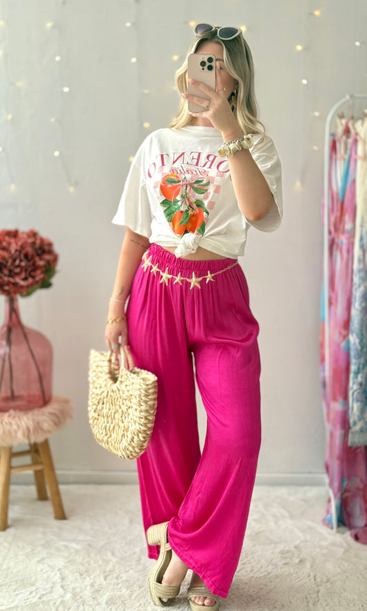 Pantalon satiné CONSTANCE 🇮🇹