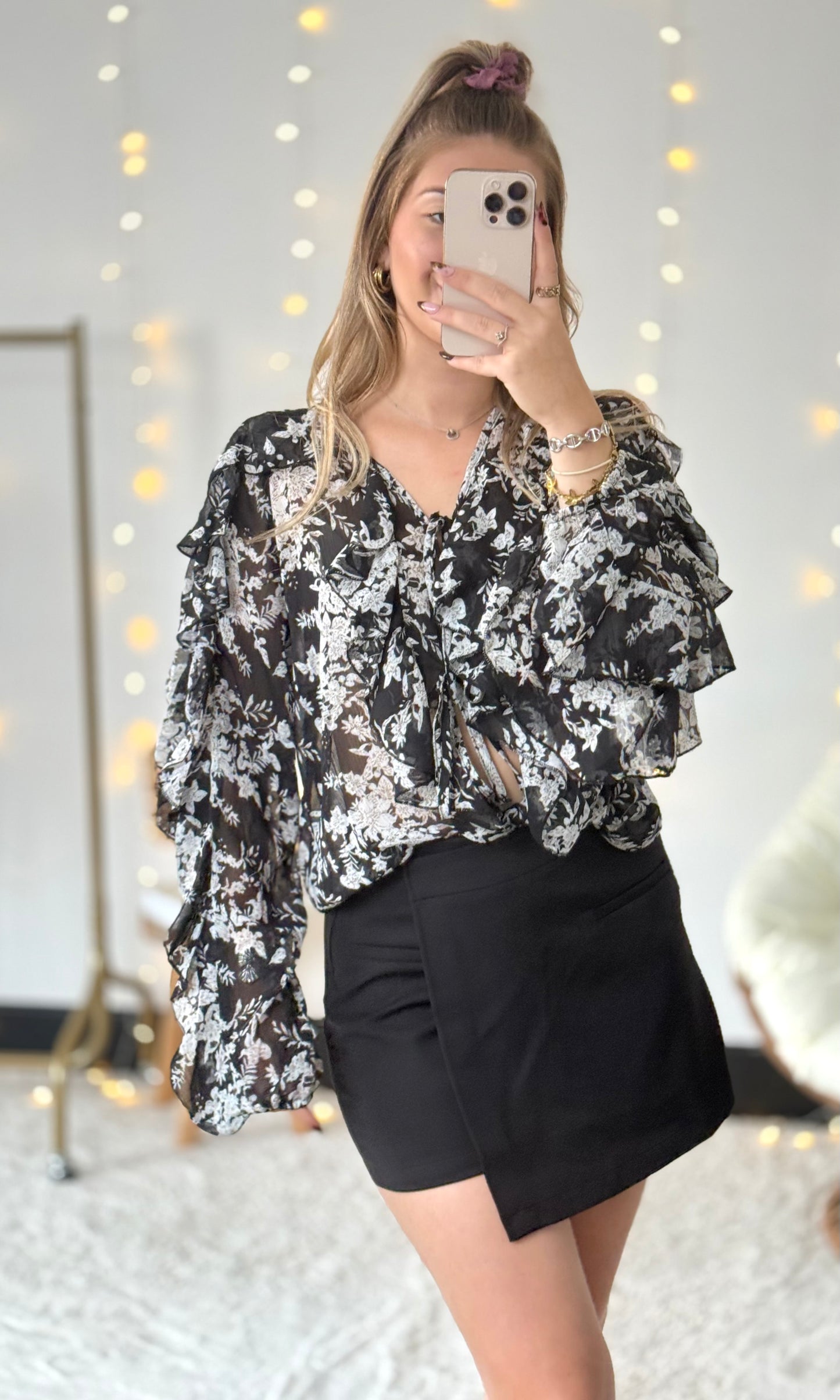 Blouse fleurie DANNY