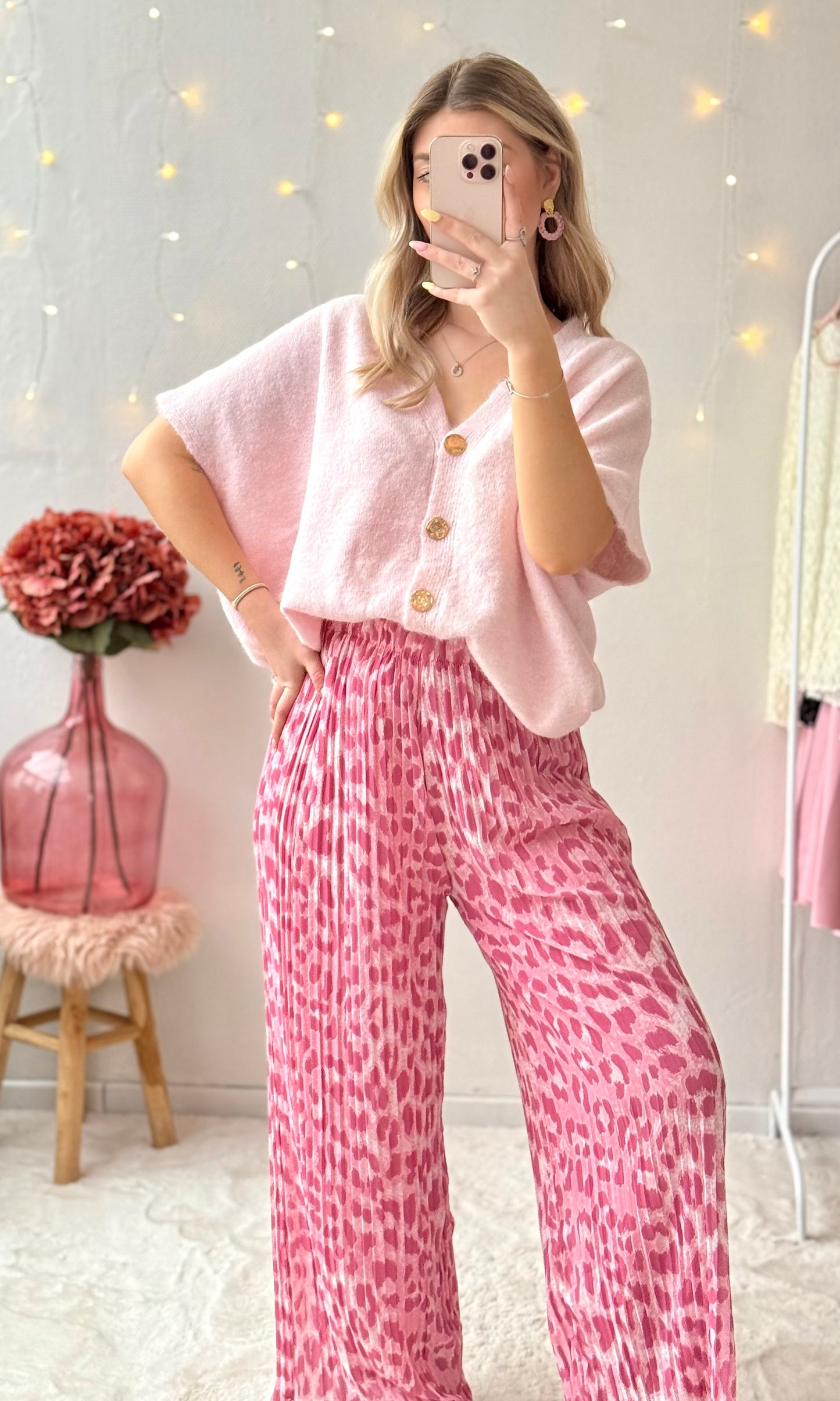 Pantalon plissé léopard CANDICE 🇮🇹