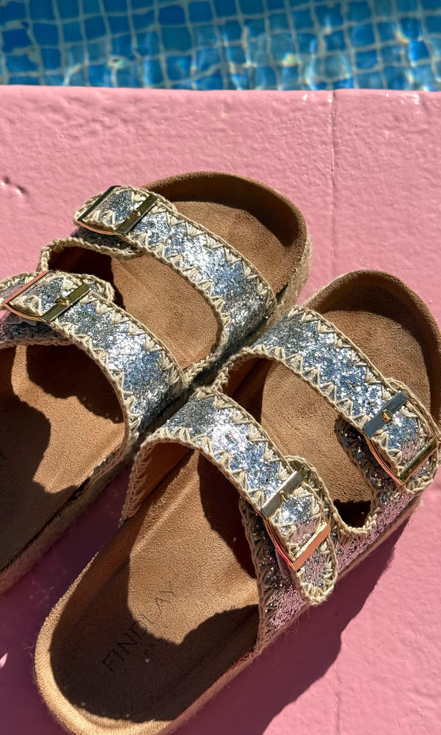 Sandales à paillettes SIRENA