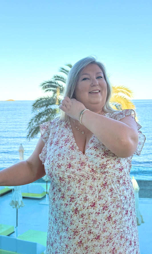 (CURVES) Robe longue ALINE