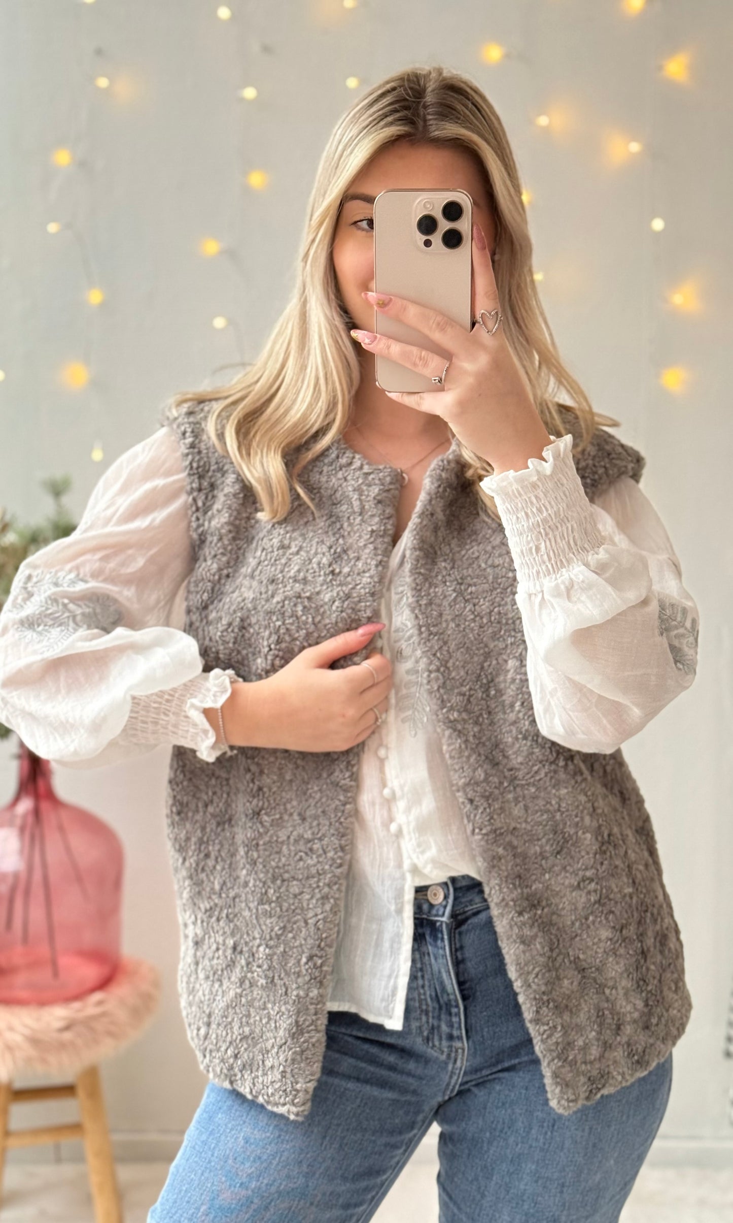 Veste moumoute HARPER