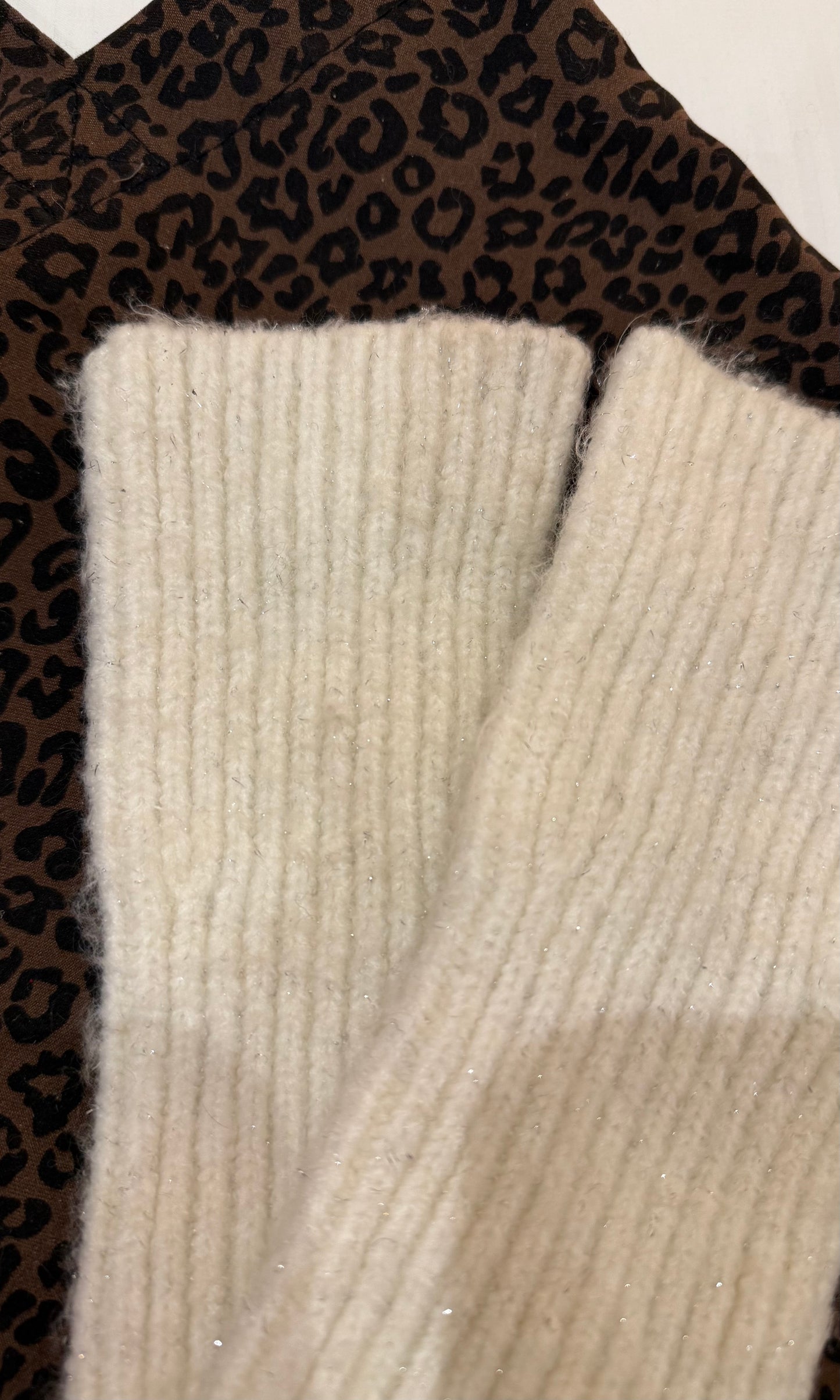 Mitaines légèrement pailletées