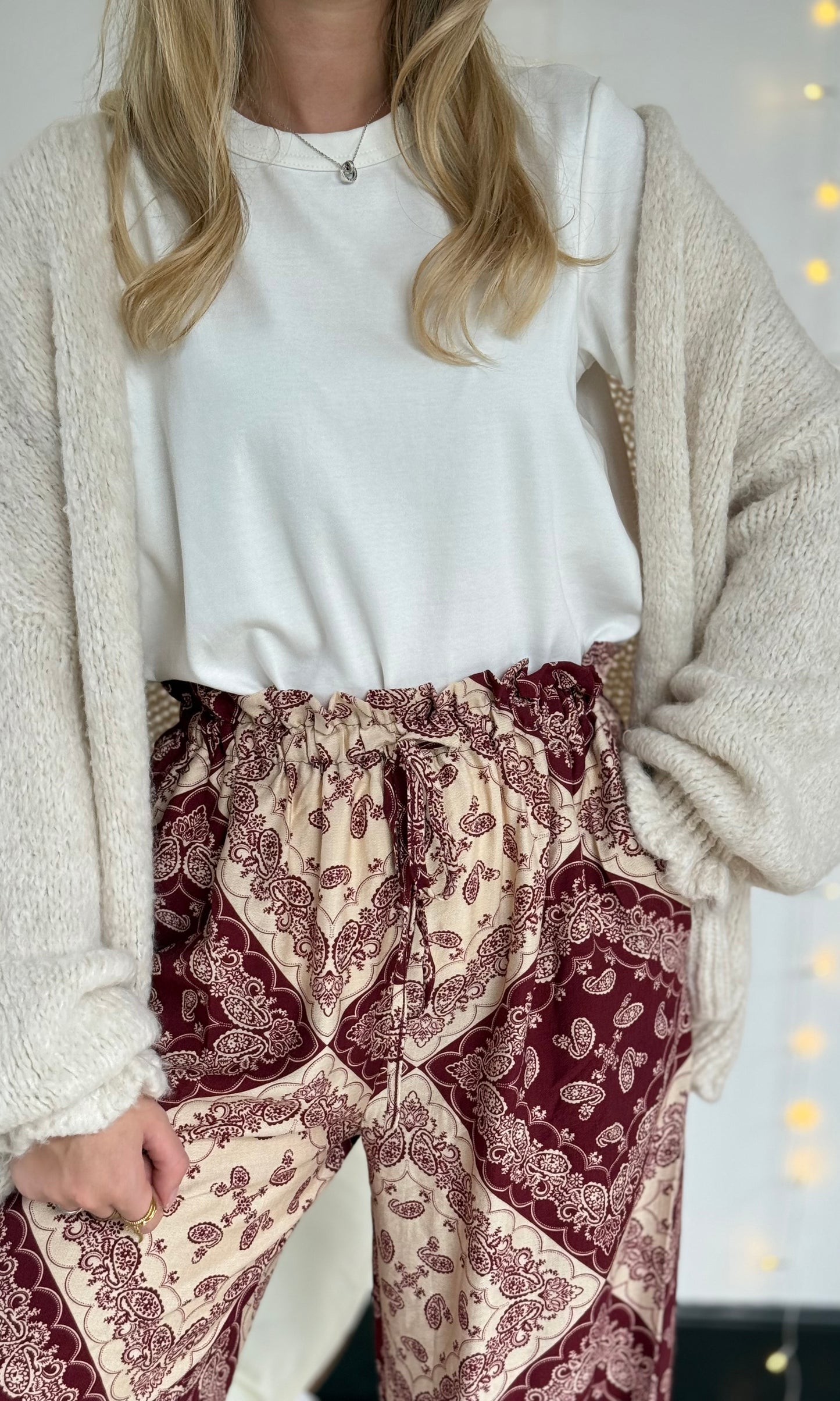 Pantalon motifs PAIGE