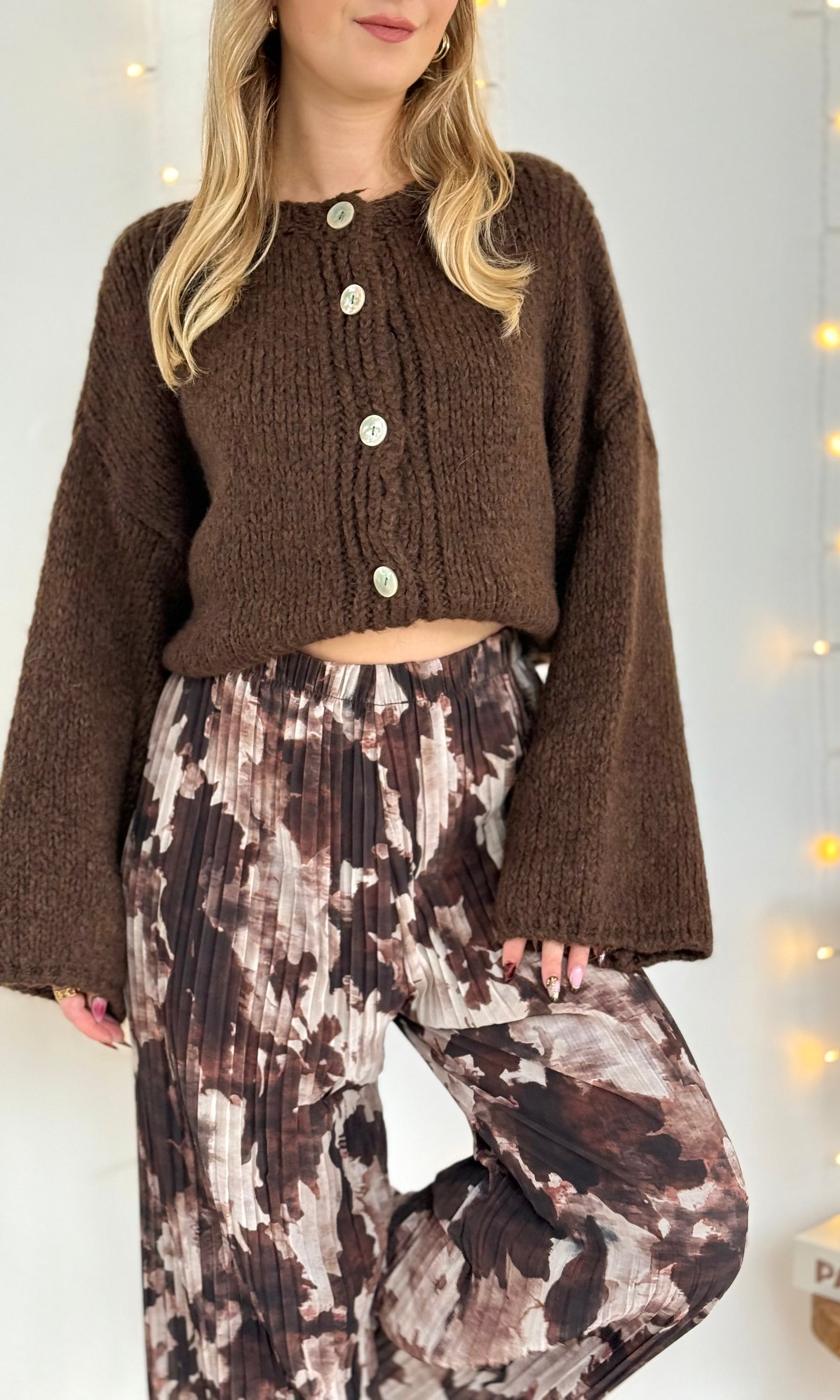 Pantalon plissé BLOOMING (34-48) 🇮🇹 - expédition vers le 1/10