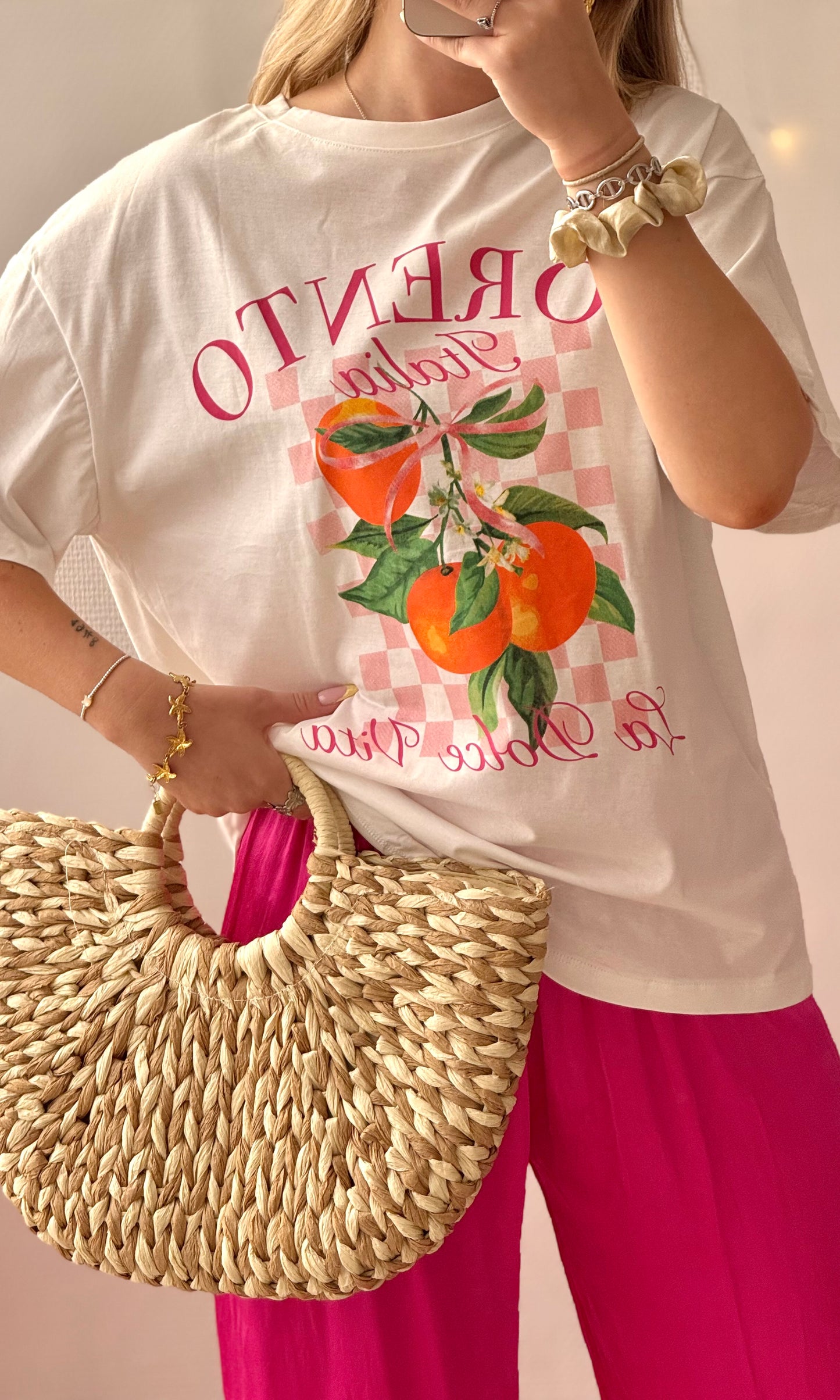 Tshirt blanc ITALIA