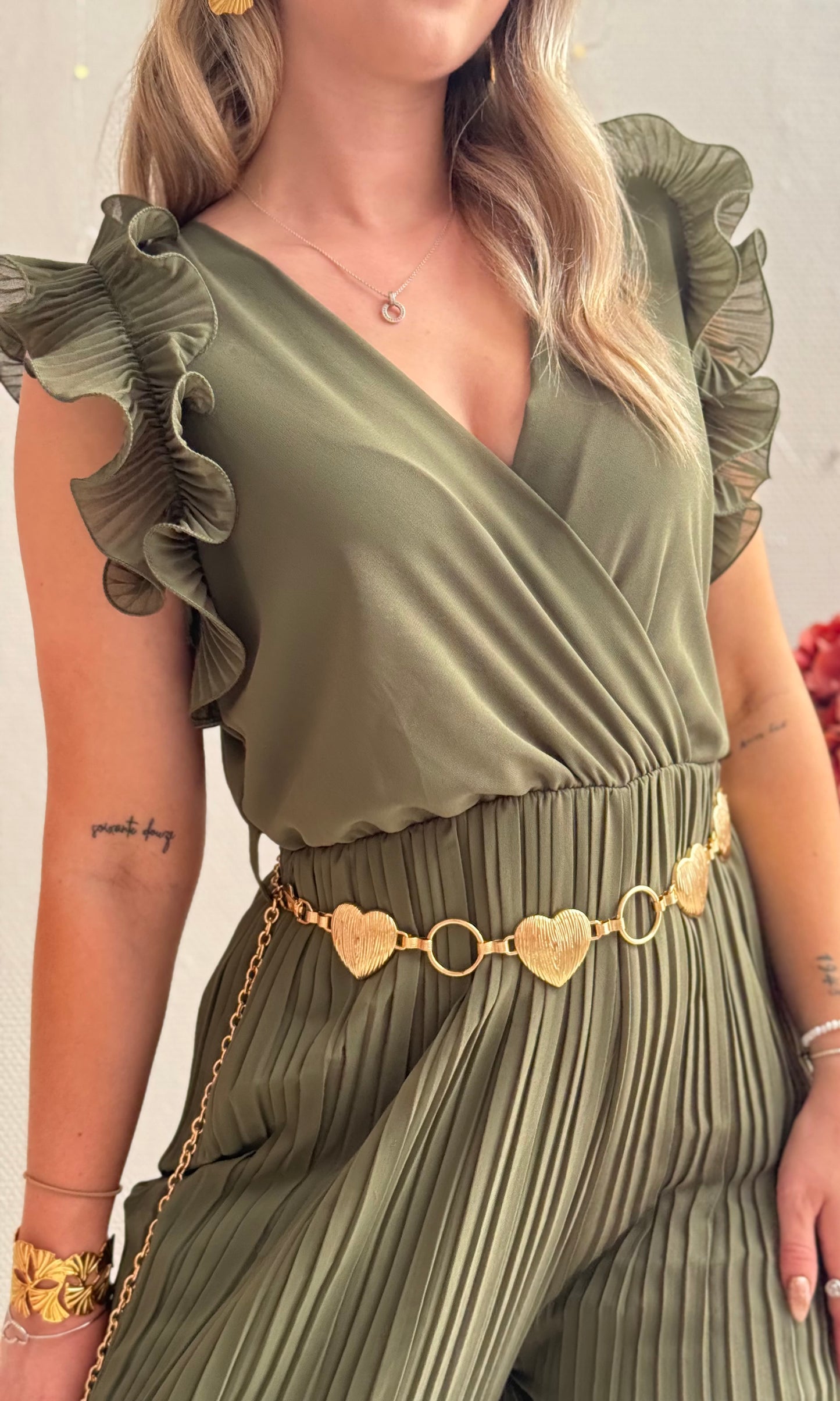 CRÉATION - Combinaison plissée SOLEIL 🇮🇹