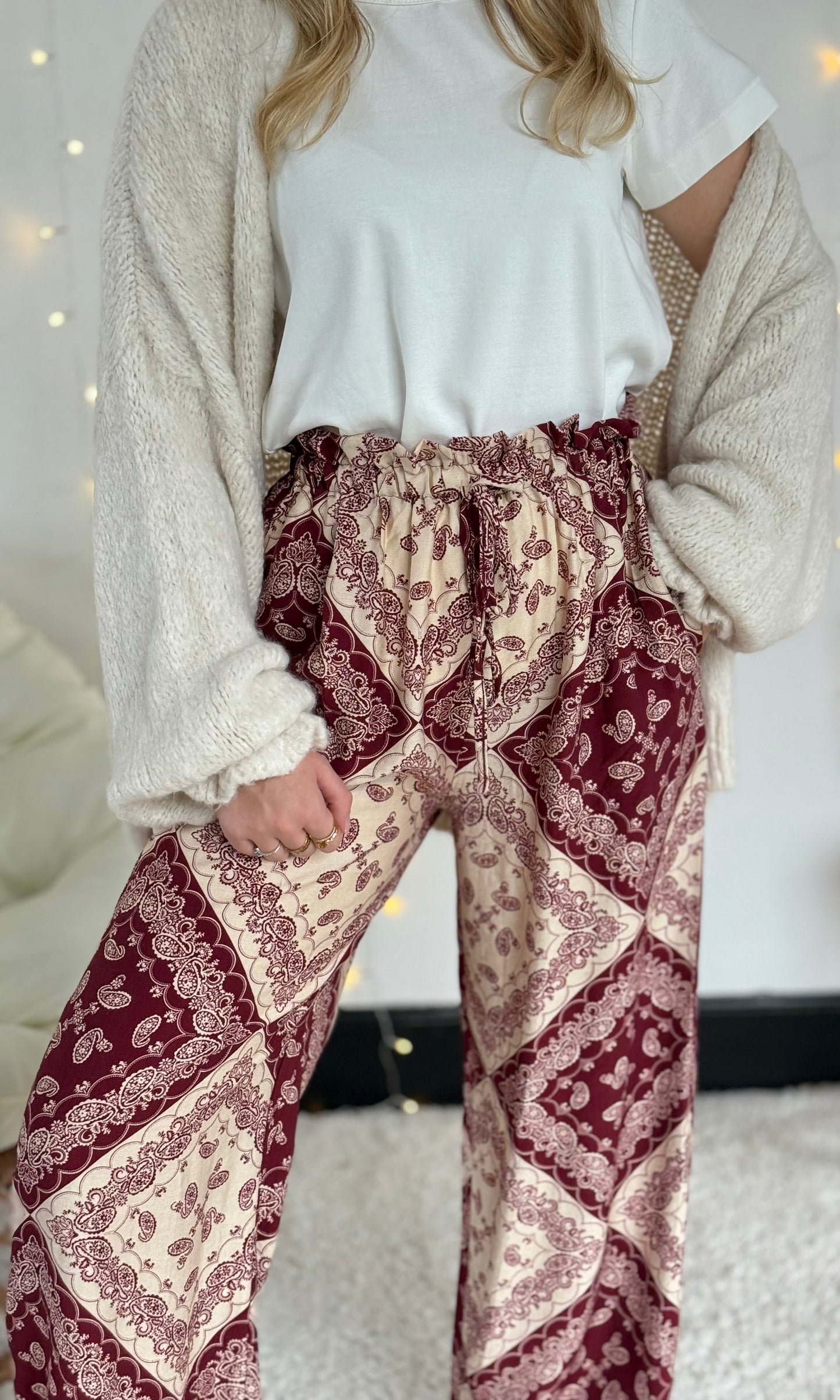 Pantalon motifs PAIGE