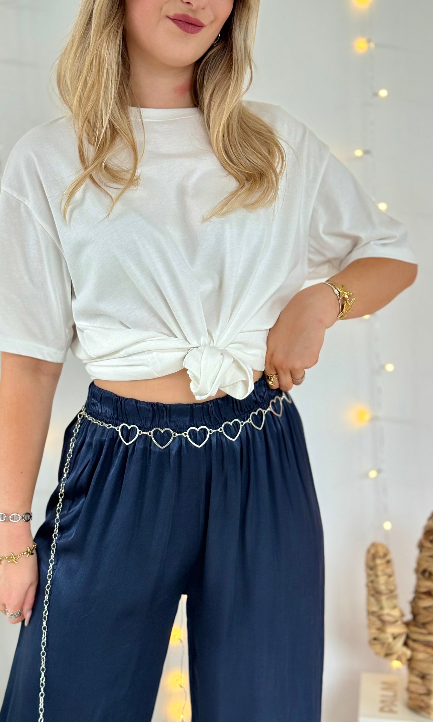 Pantalon satiné CONSTANCE 🇮🇹