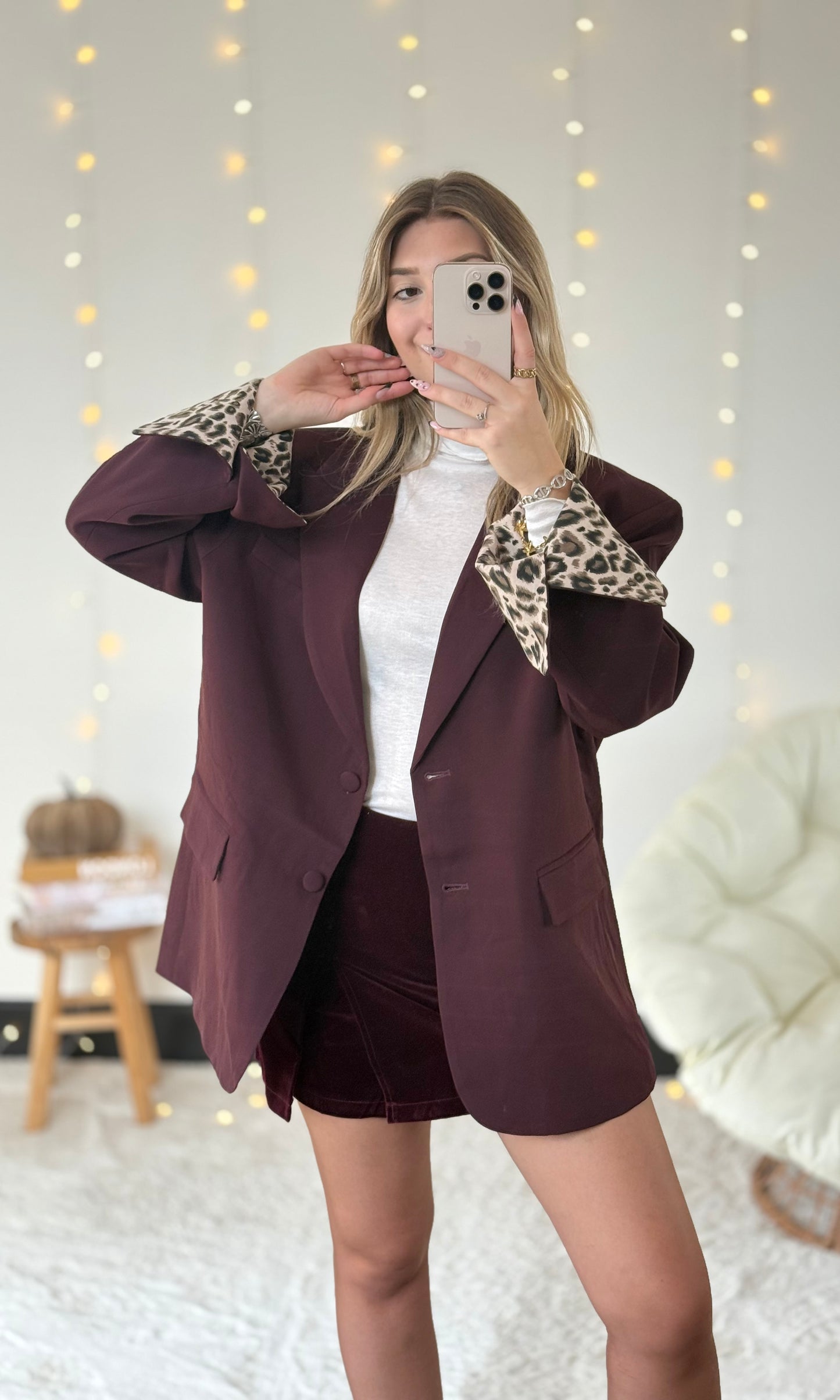 Blazer oversize / léopard LALIE